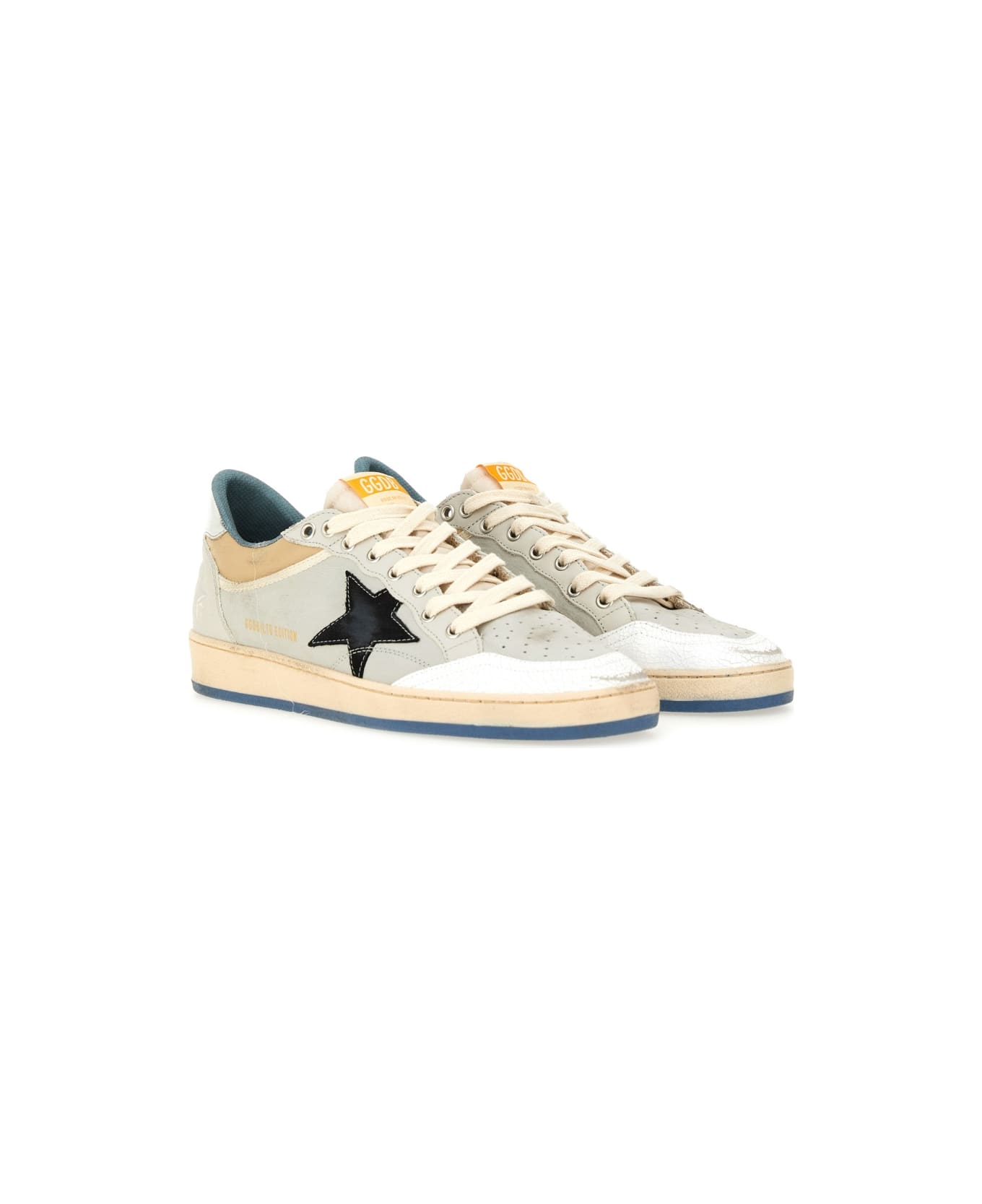Golden Goose "ballstar" Sneaker - GREY