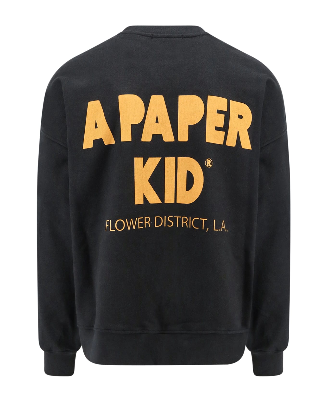 A Paper Kid Sweatshirt - Black フリース