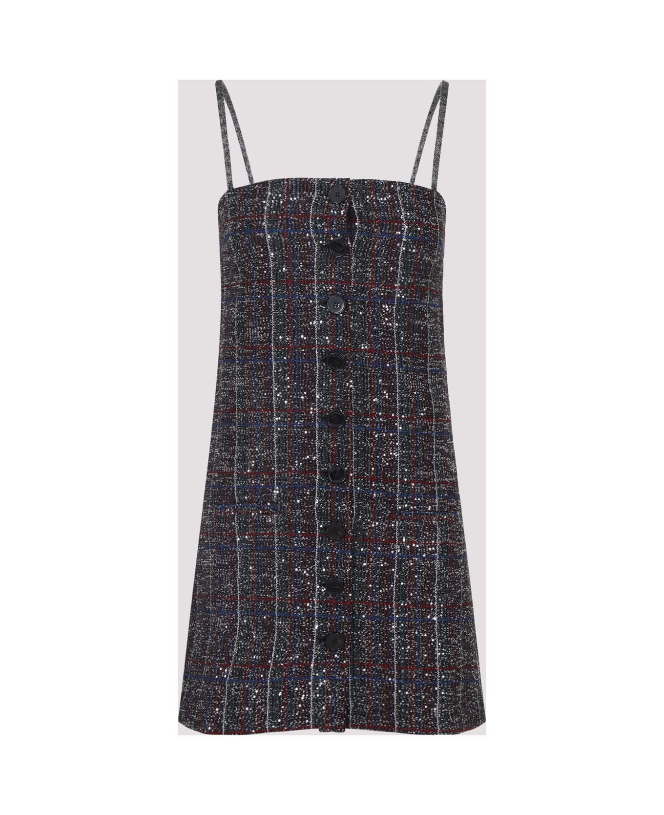 Missoni Short Dress - Black Red Blue
