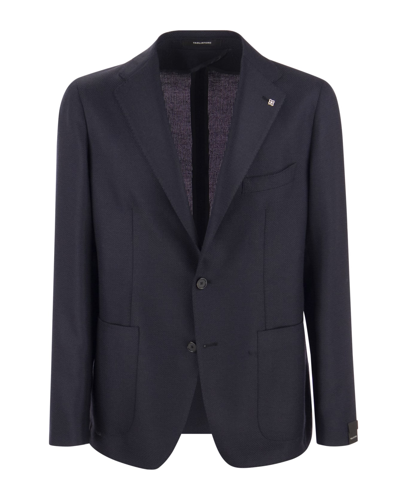 Tagliatore Classic Wool Jacket - Blue スーツ