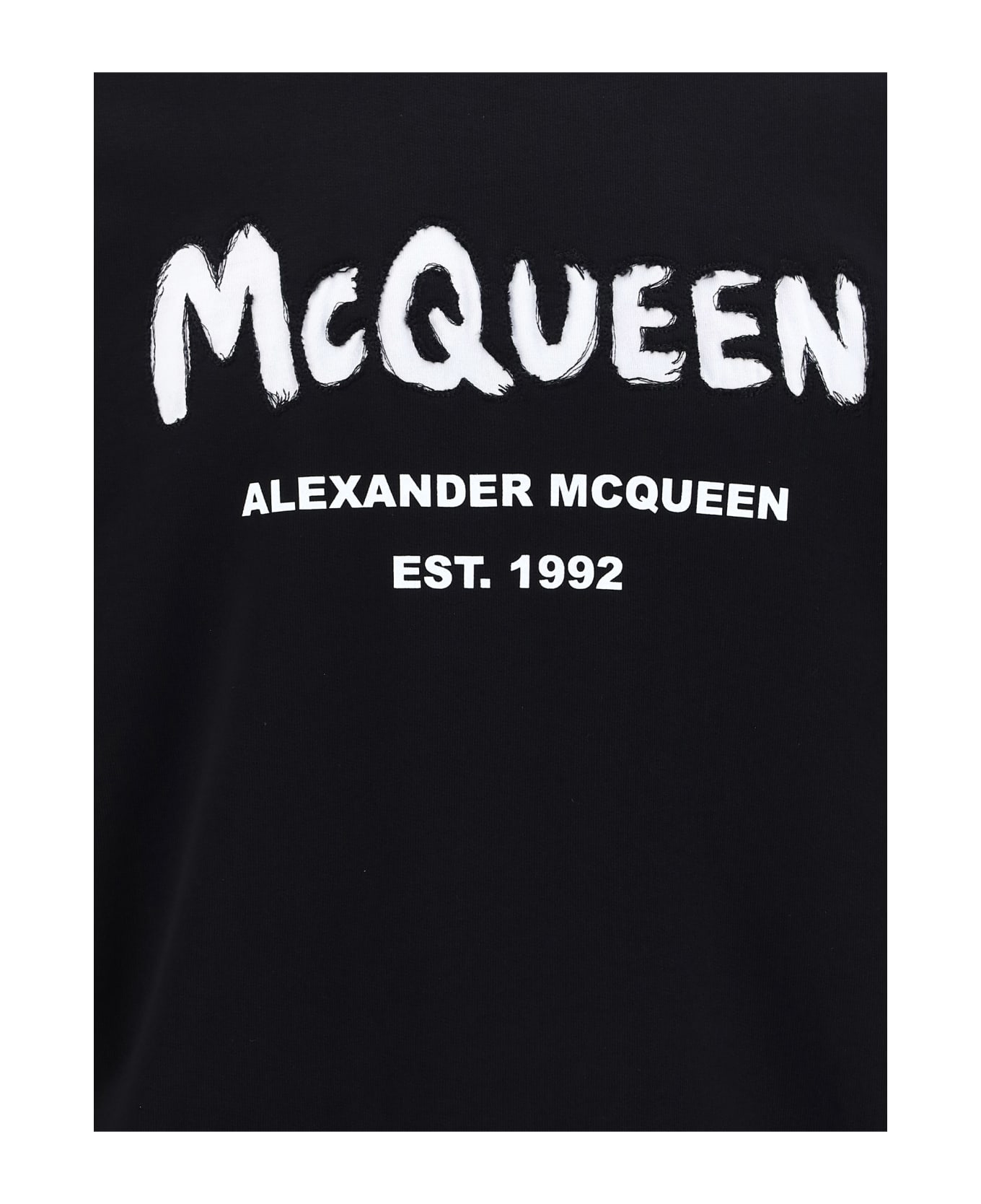 Alexander McQueen Oversized Sweatshirt - Nero