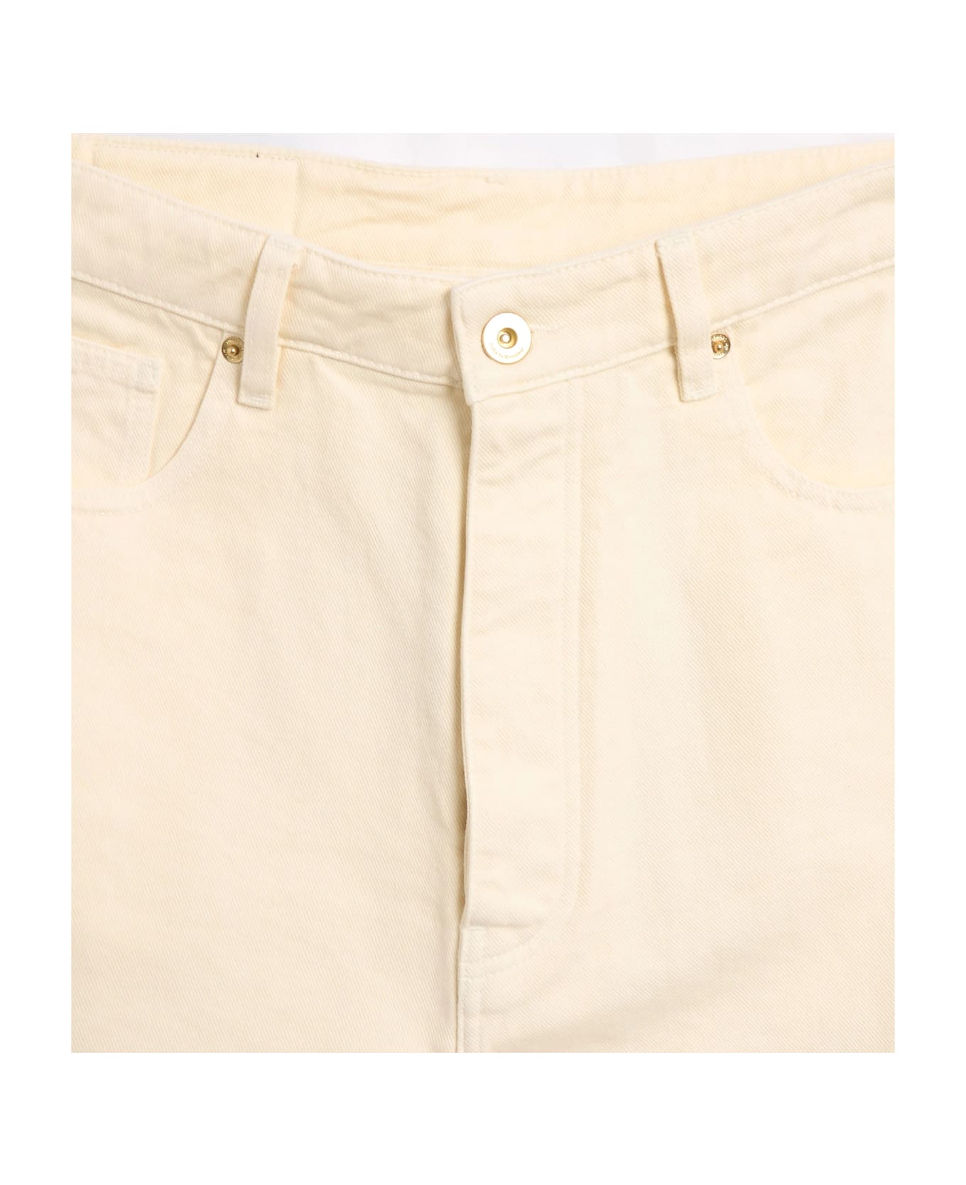 Drôle de Monsieur Le Short Baggy Ecru - Ow Off White