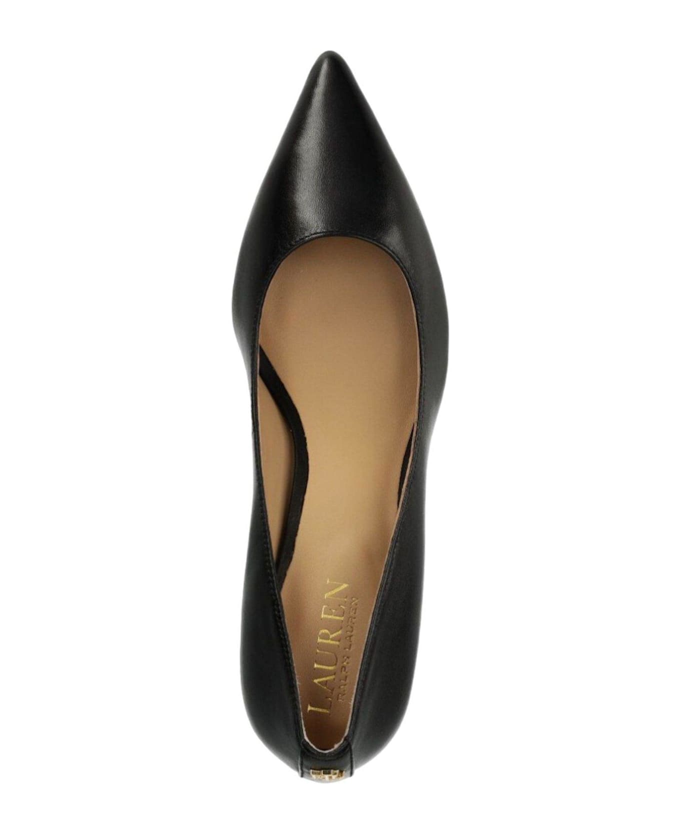 Polo Ralph Lauren Adrienne Pointed Toe Pumps - Black