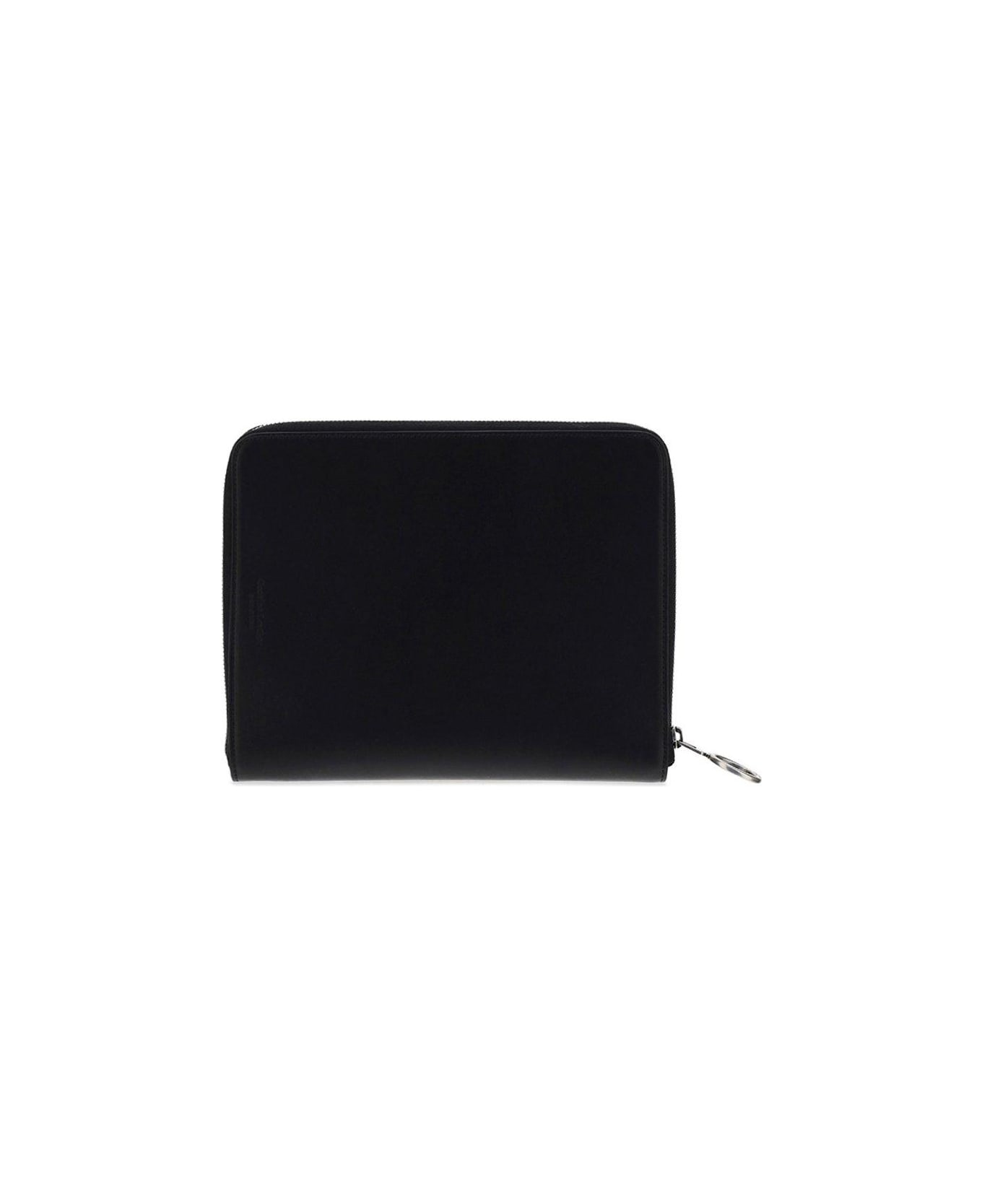 Off-White Quote Printed Zip-up Wallet - Non definito 財布