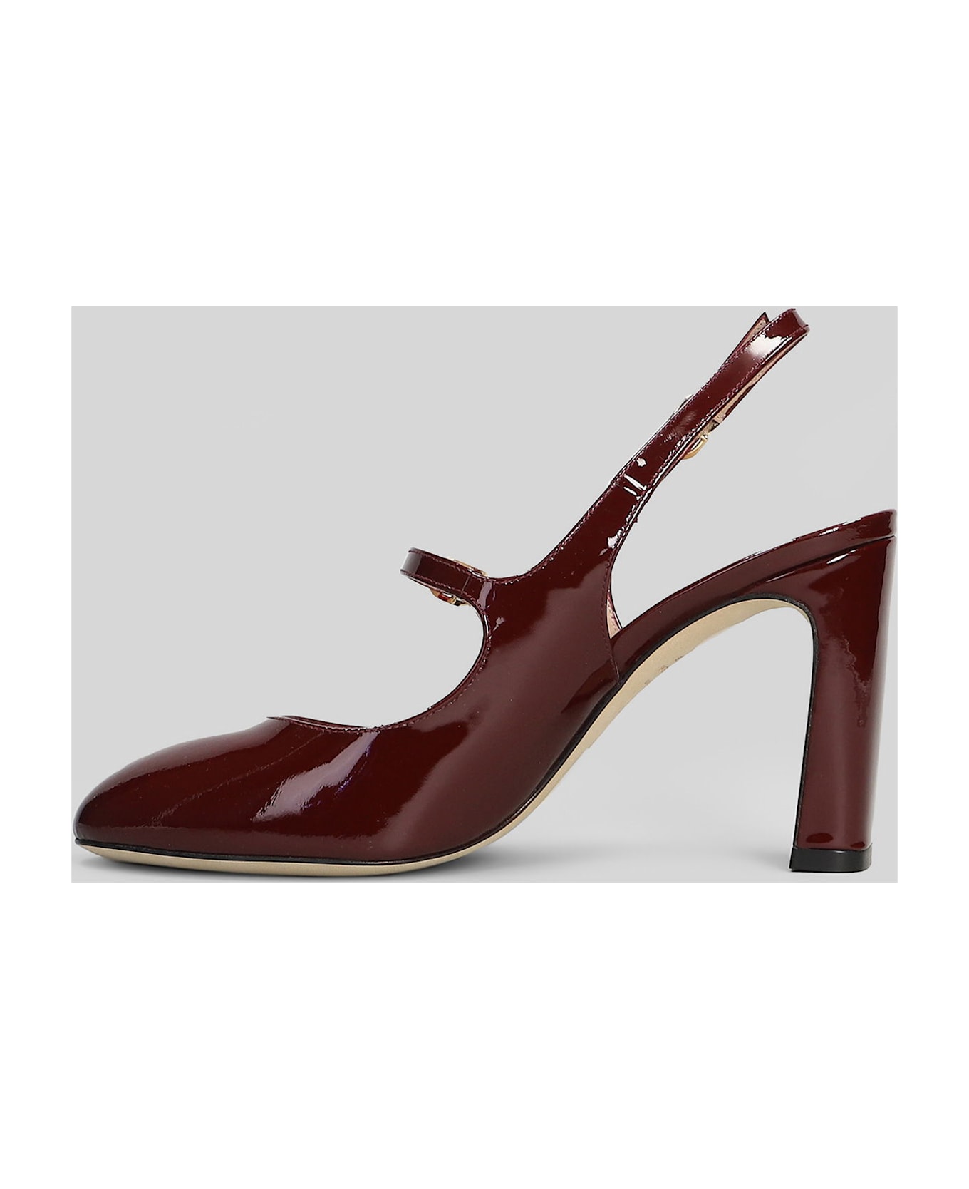 Stuart Weitzman Babette Mj Pumps In Bordeaux Patent Leather - bordeaux
