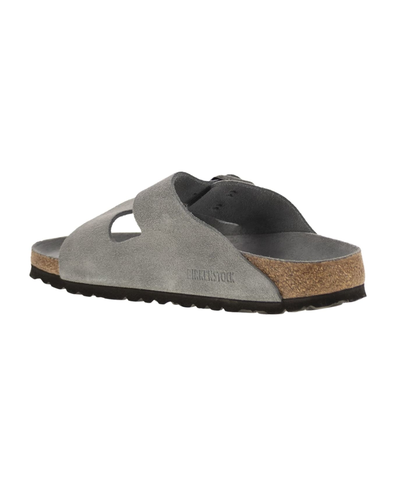 Birkenstock Arizona - Flat Sandal - Grey