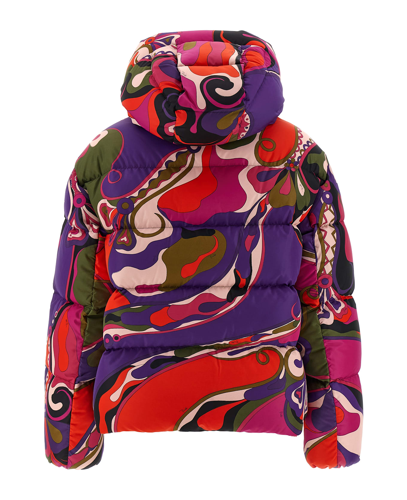 Pucci 
orchidee
 Down Jacket - PURPLE/ORANGE