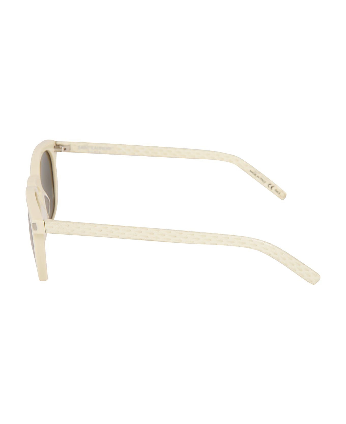 Saint Laurent Eyewear Sl-28 Sunglasses - Ivory/Grey