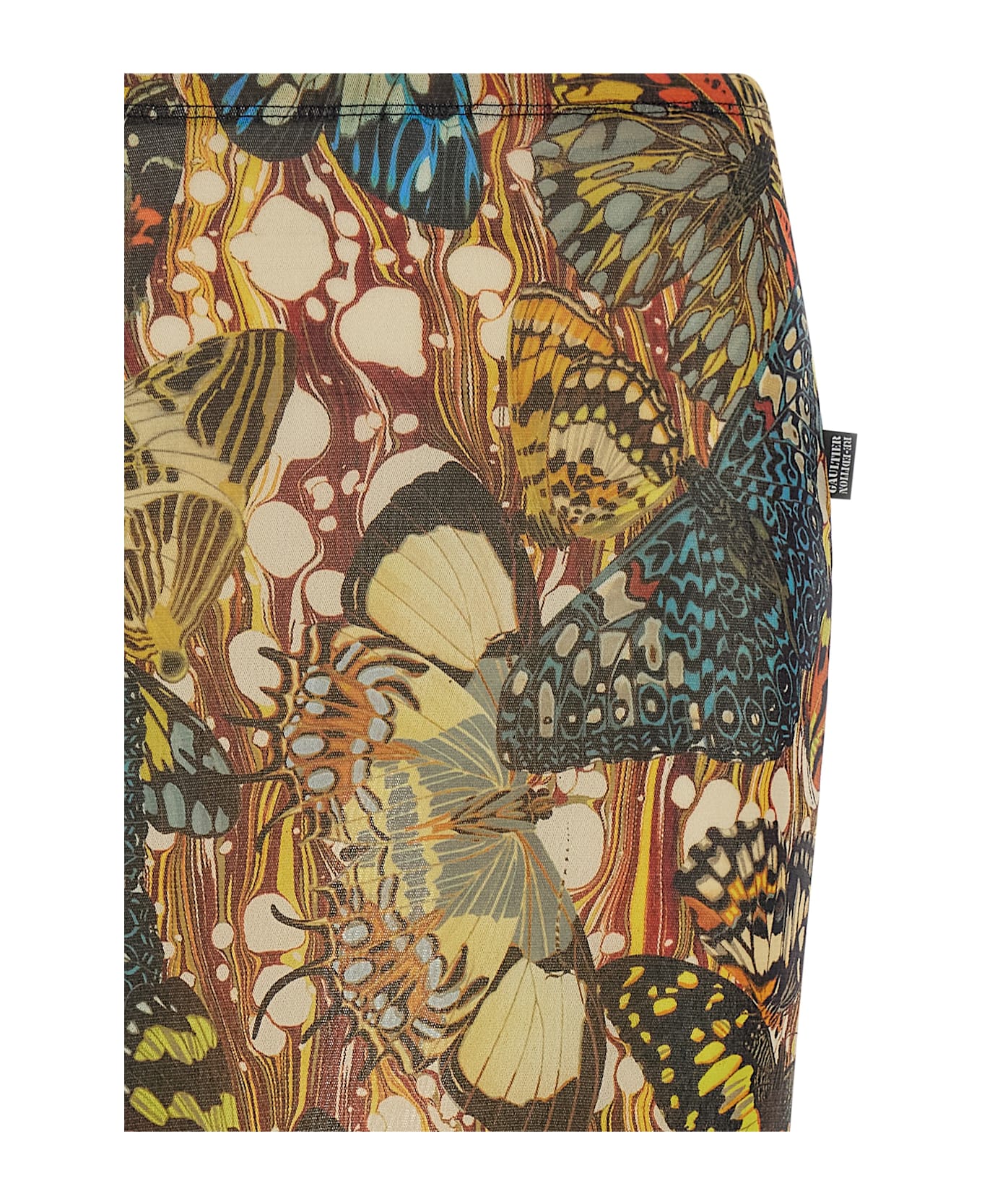 Jean Paul Gaultier 're-edition - The Yellow Butterfly' Skirt - Multicolor