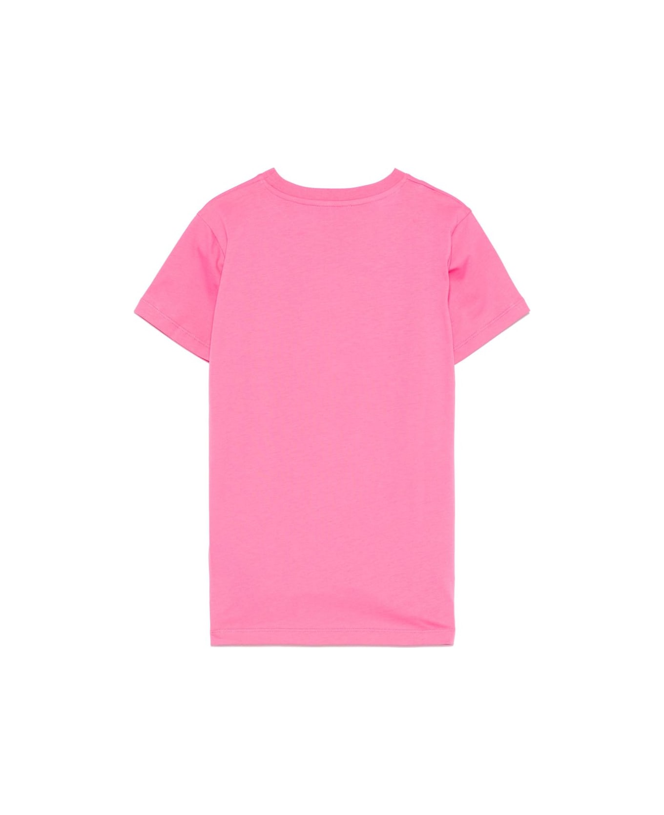 Balmain Abito Con Logo - Fucsia