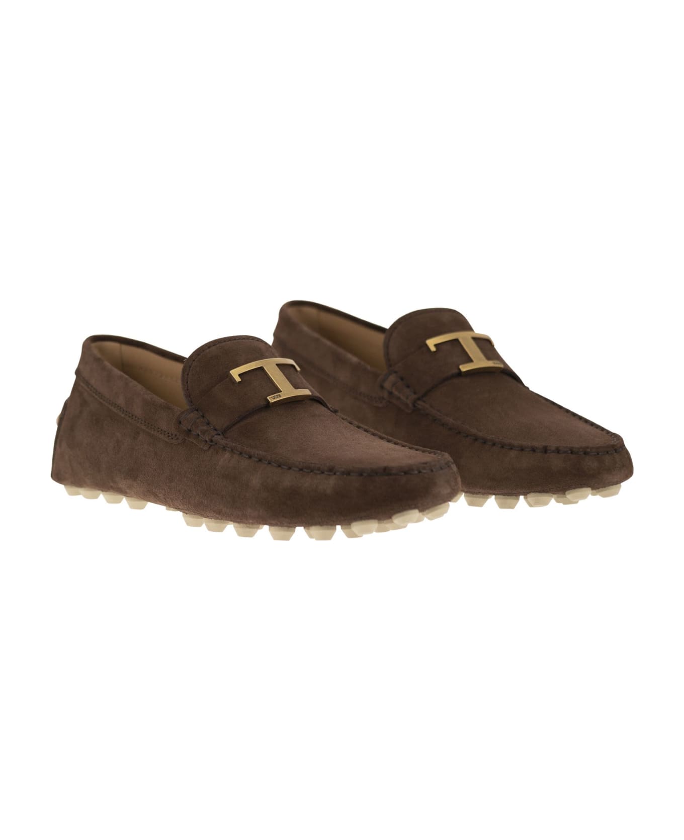 Tod's Gommino T Timeless Slip-on Loafers - Brown