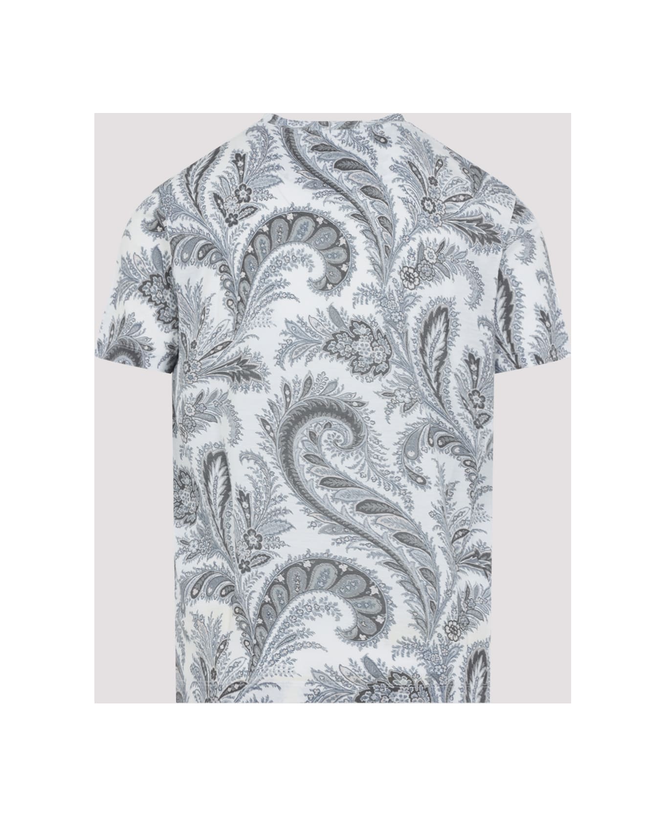 Etro Roma T-shirt - GREY/WHITE