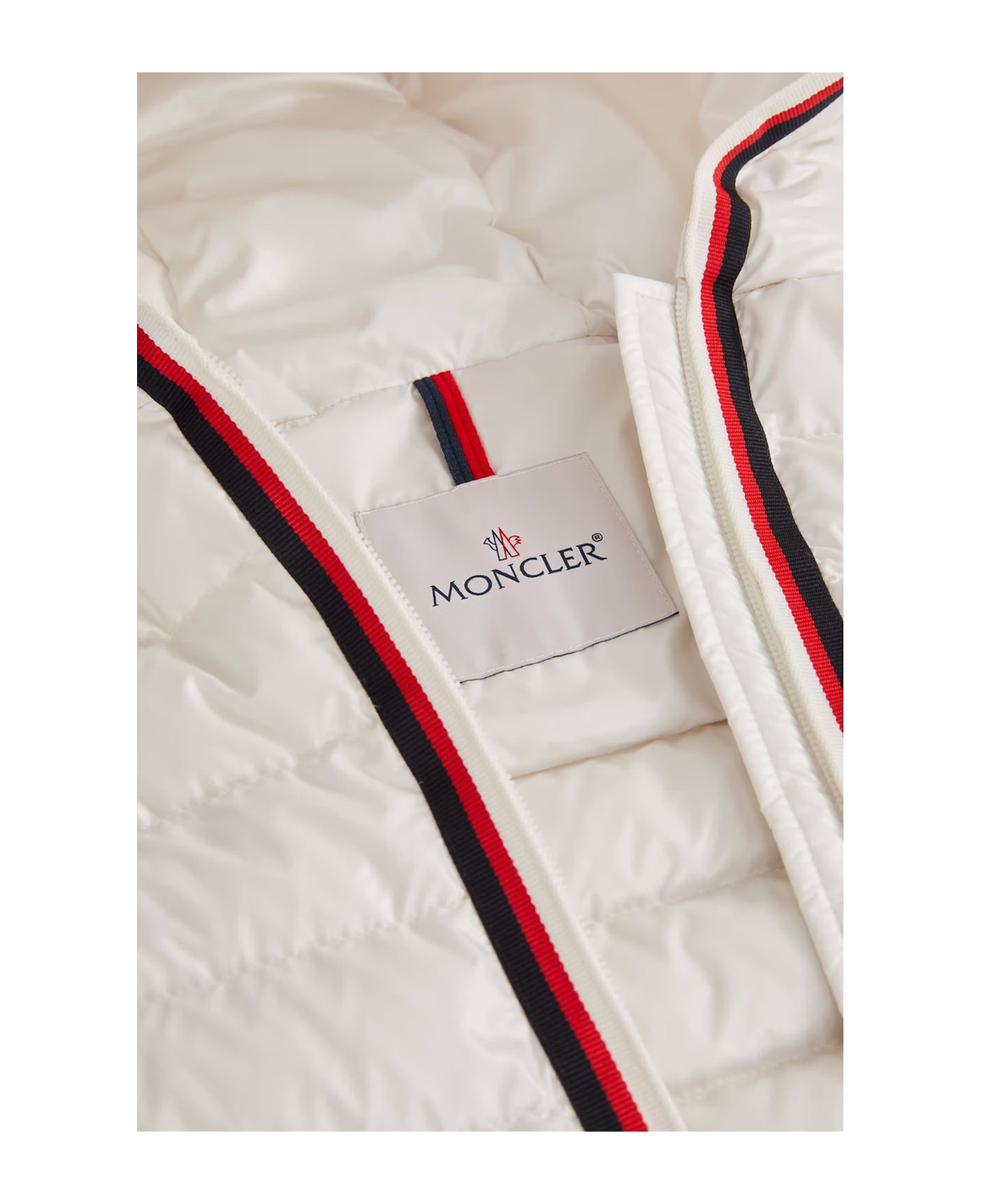 Moncler Kids Jackets White - White