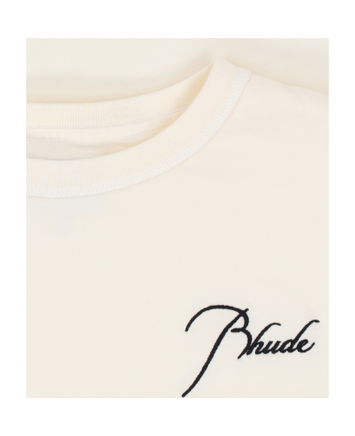 Rhude Logo T-shirt - White