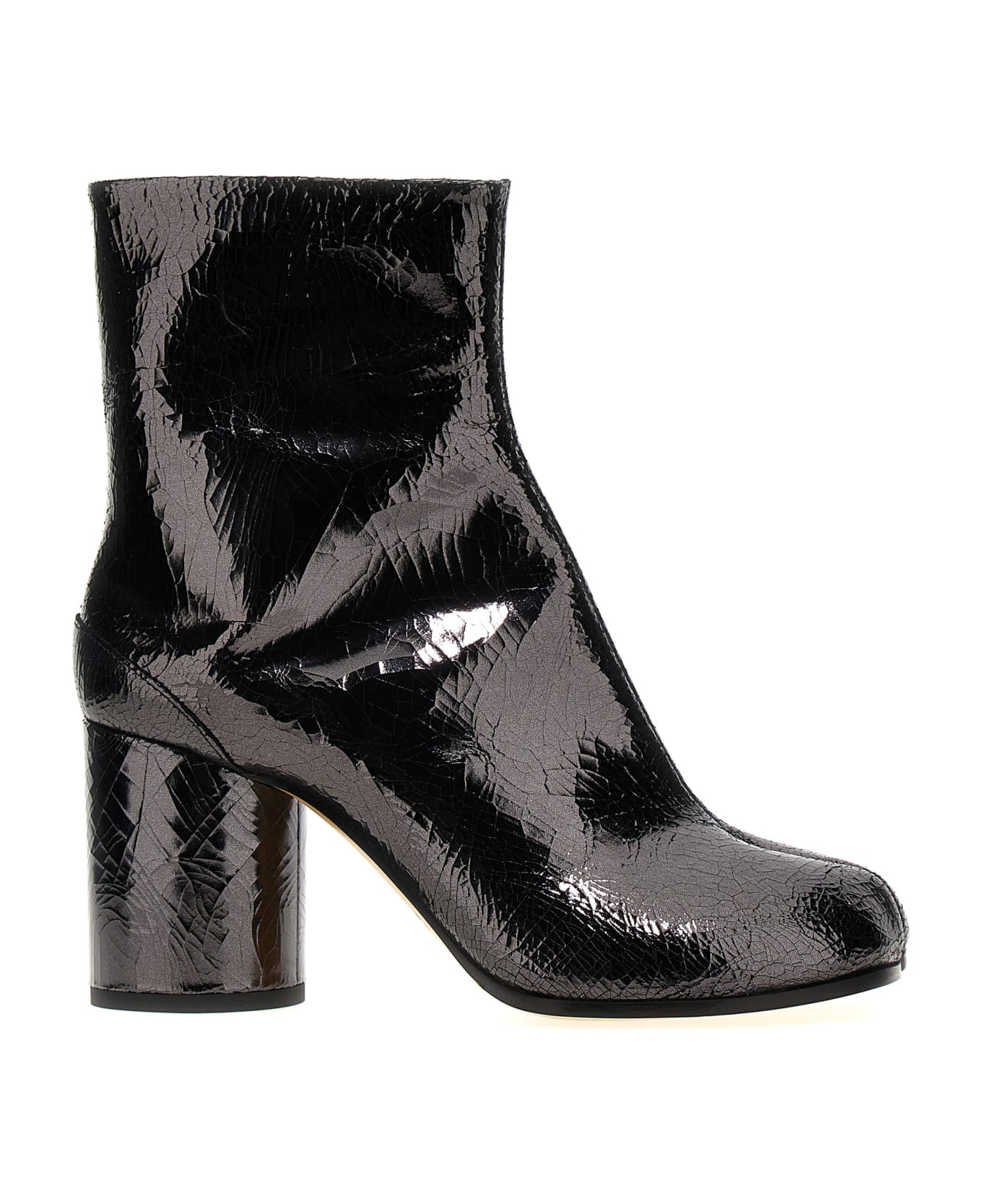 Maison Margiela Tabi Broken Mirror Ankle Boots - Black