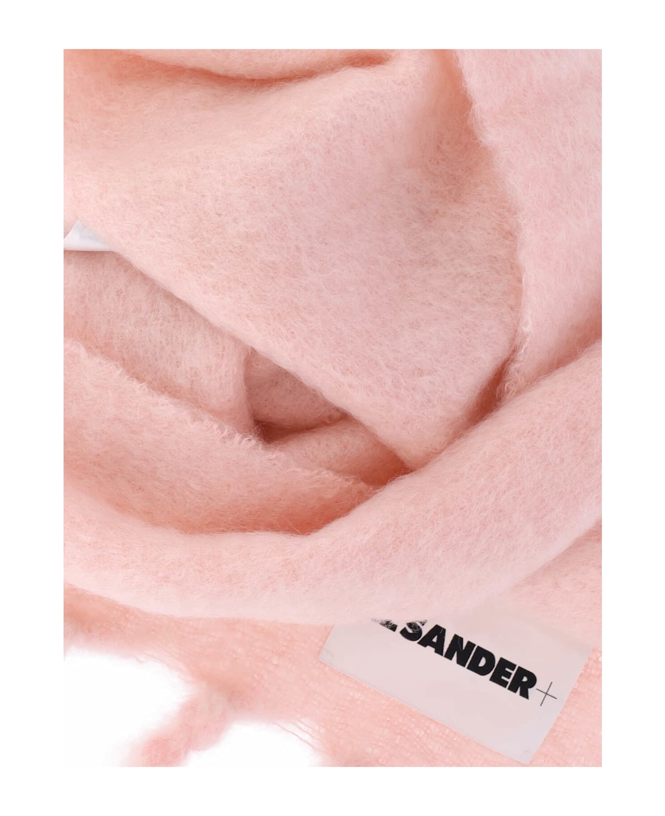 Jil Sander Mohair And Wool Scarf - Pink