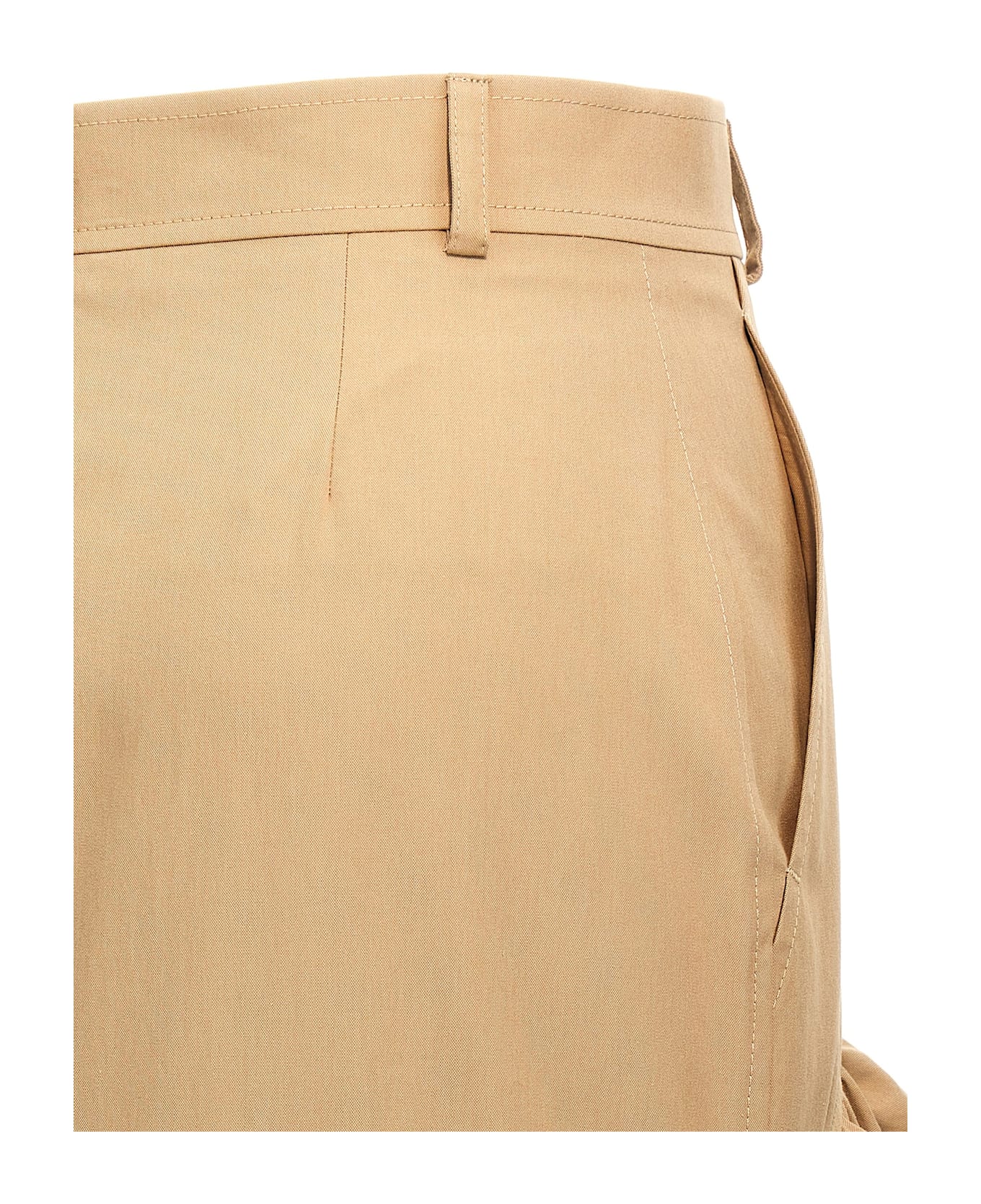 Moschino Asymmetrical Skirt - Beige