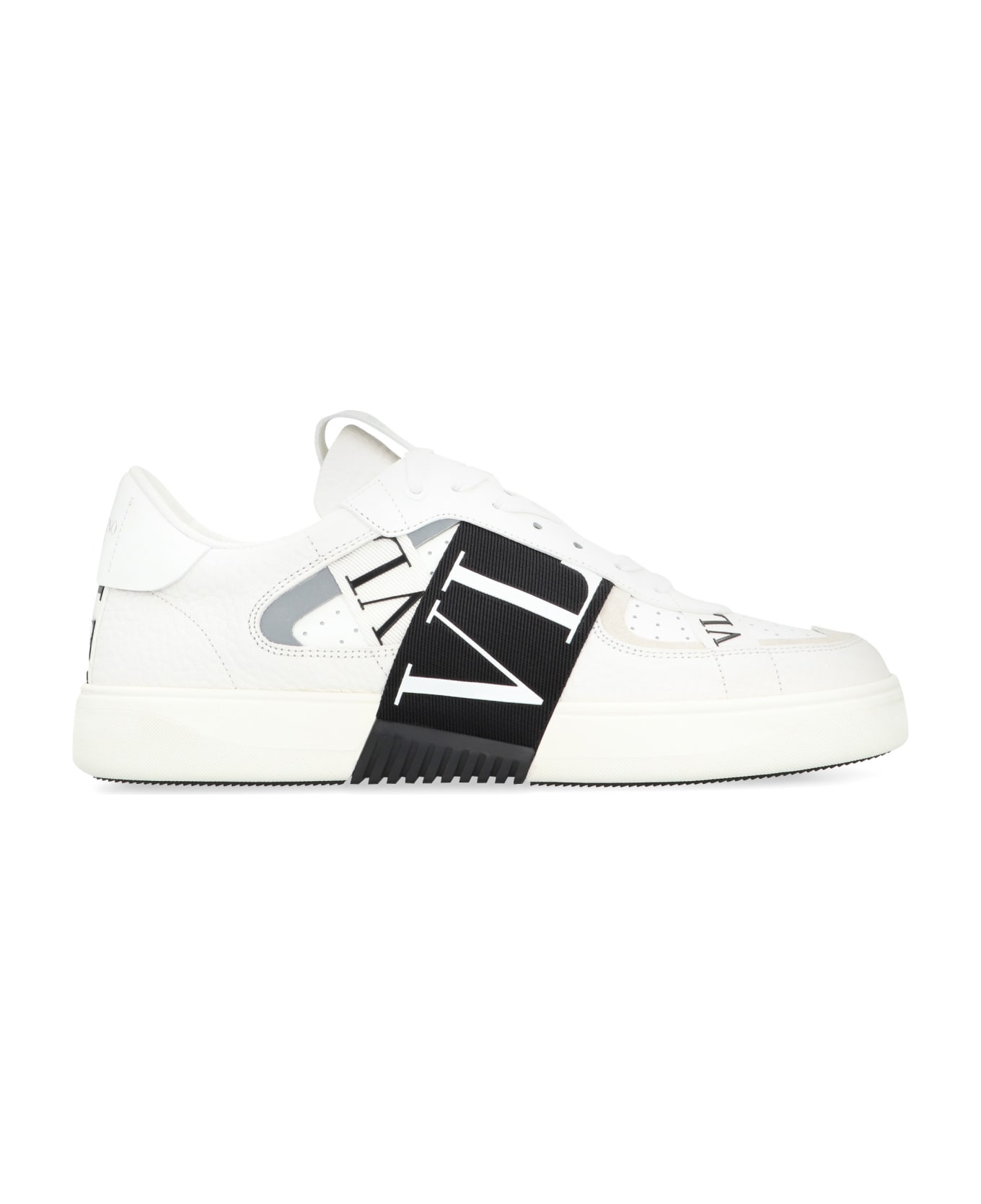 Valentino Garavani Garavani Vlnt Leather Sneakers - White