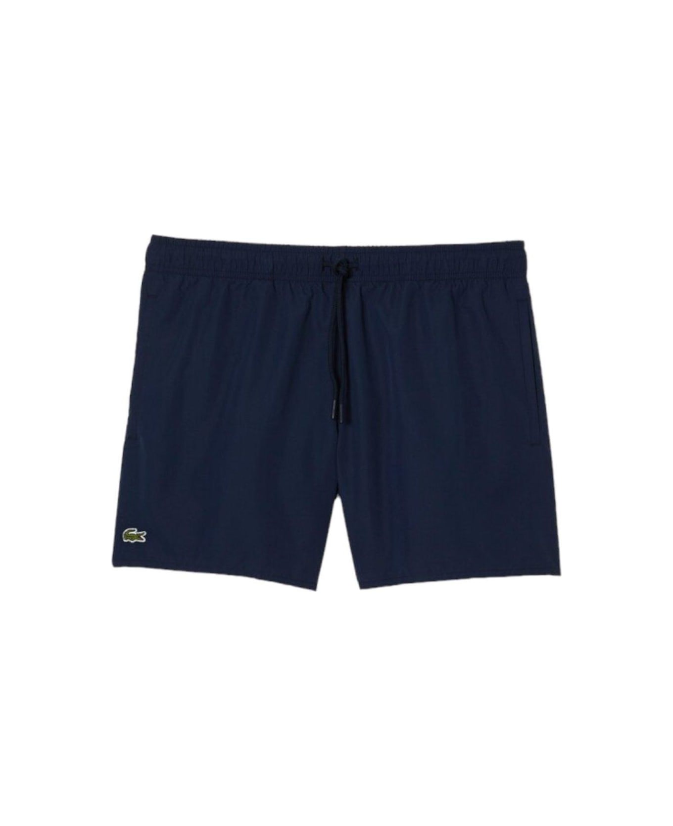 Lacoste Logo Patch Drawstring Swim Shorts ショートパンツ