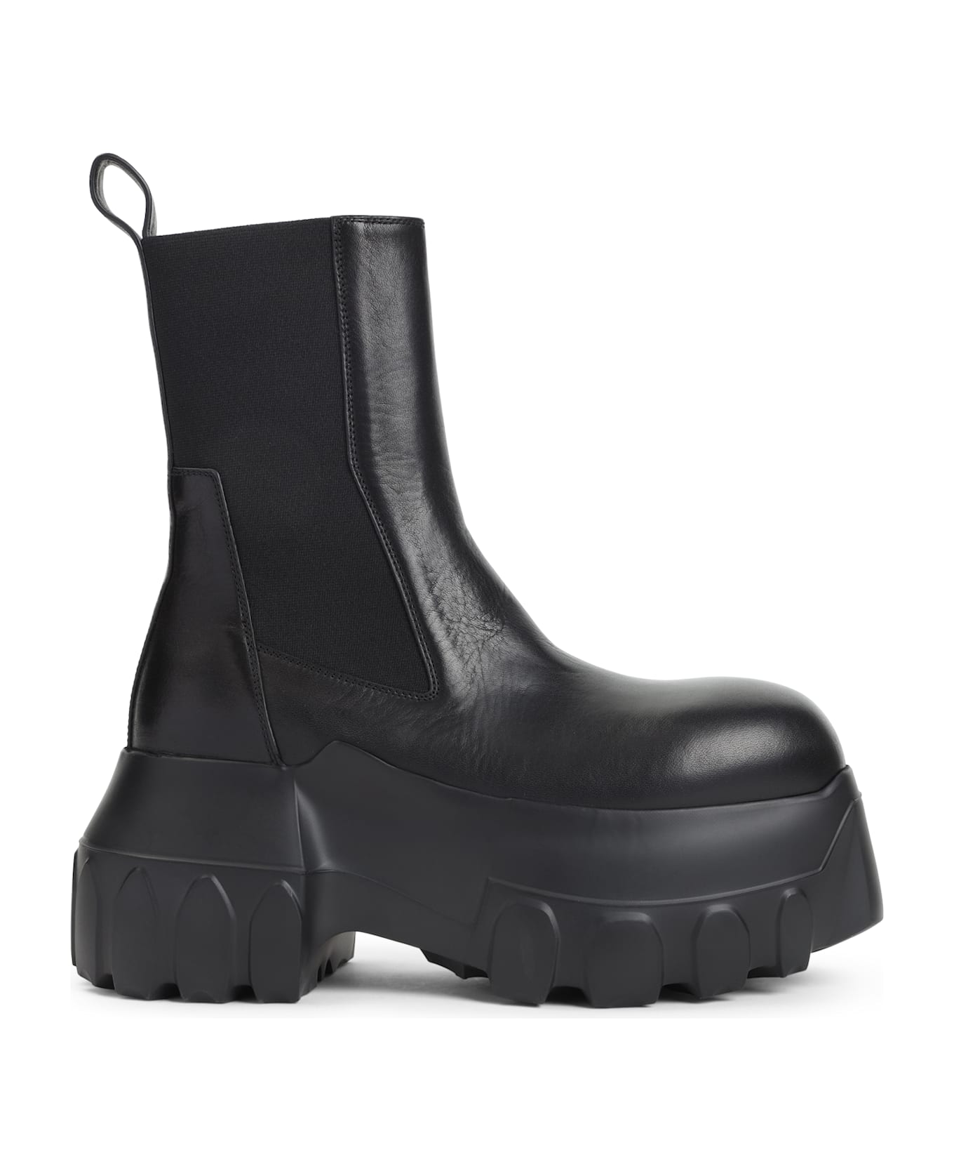 Rick Owens Beatle Mega Tractor Boots - Black