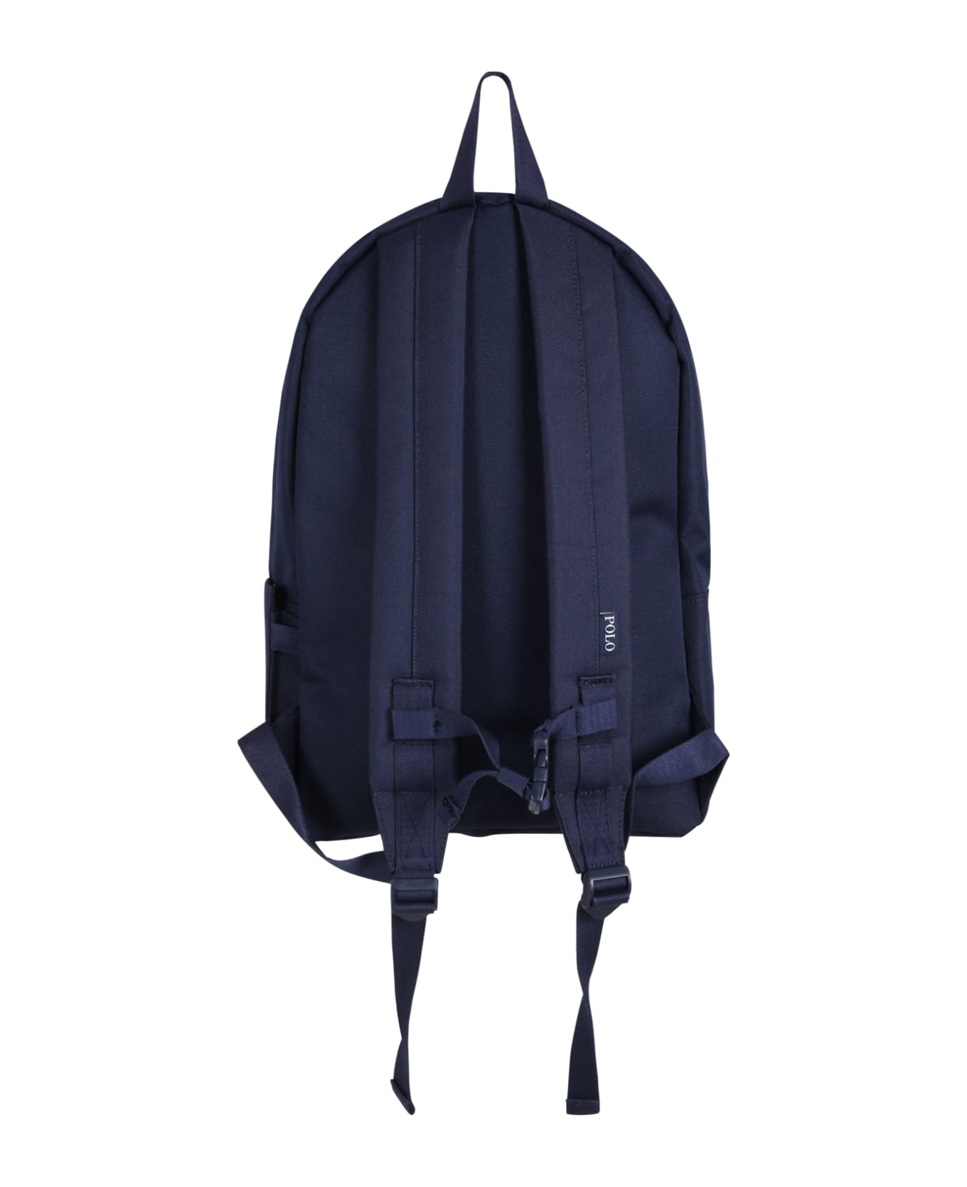 Ralph Lauren Blue Backpack For Boy With Iconic Pony Logo - Blue アクセサリー＆ギフト