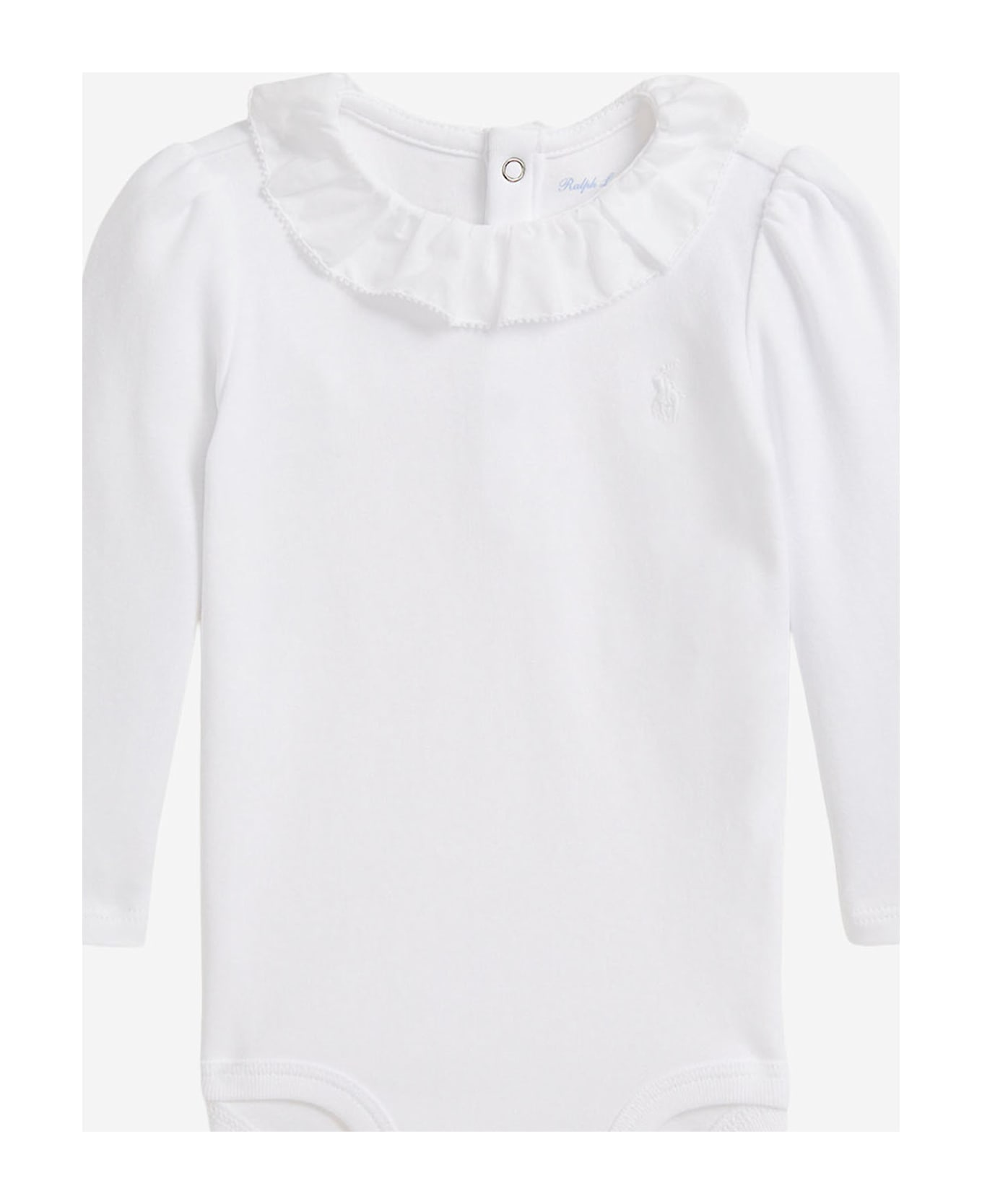 Polo Ralph Lauren Cotton Bodysuit - White