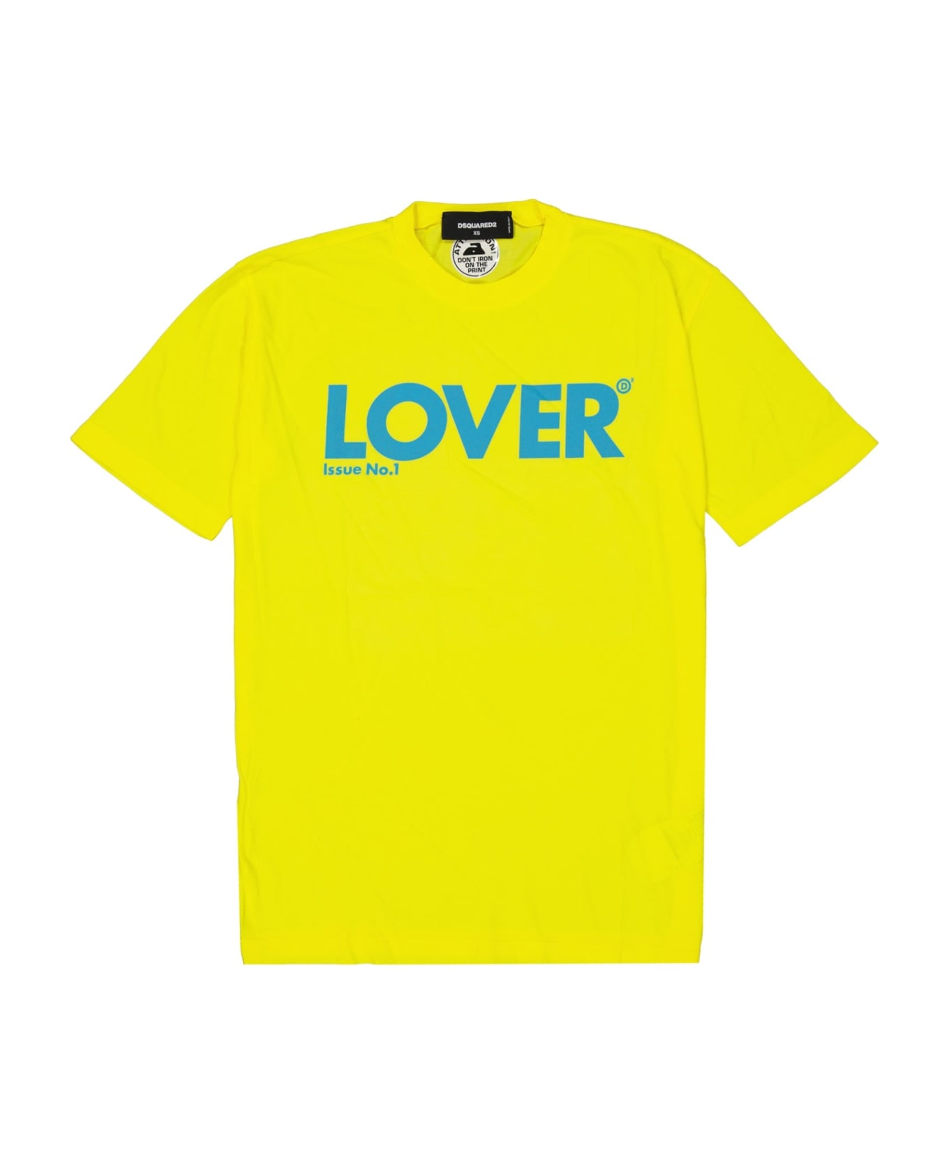 Dsquared2 Cotton T-shirt - Yellow