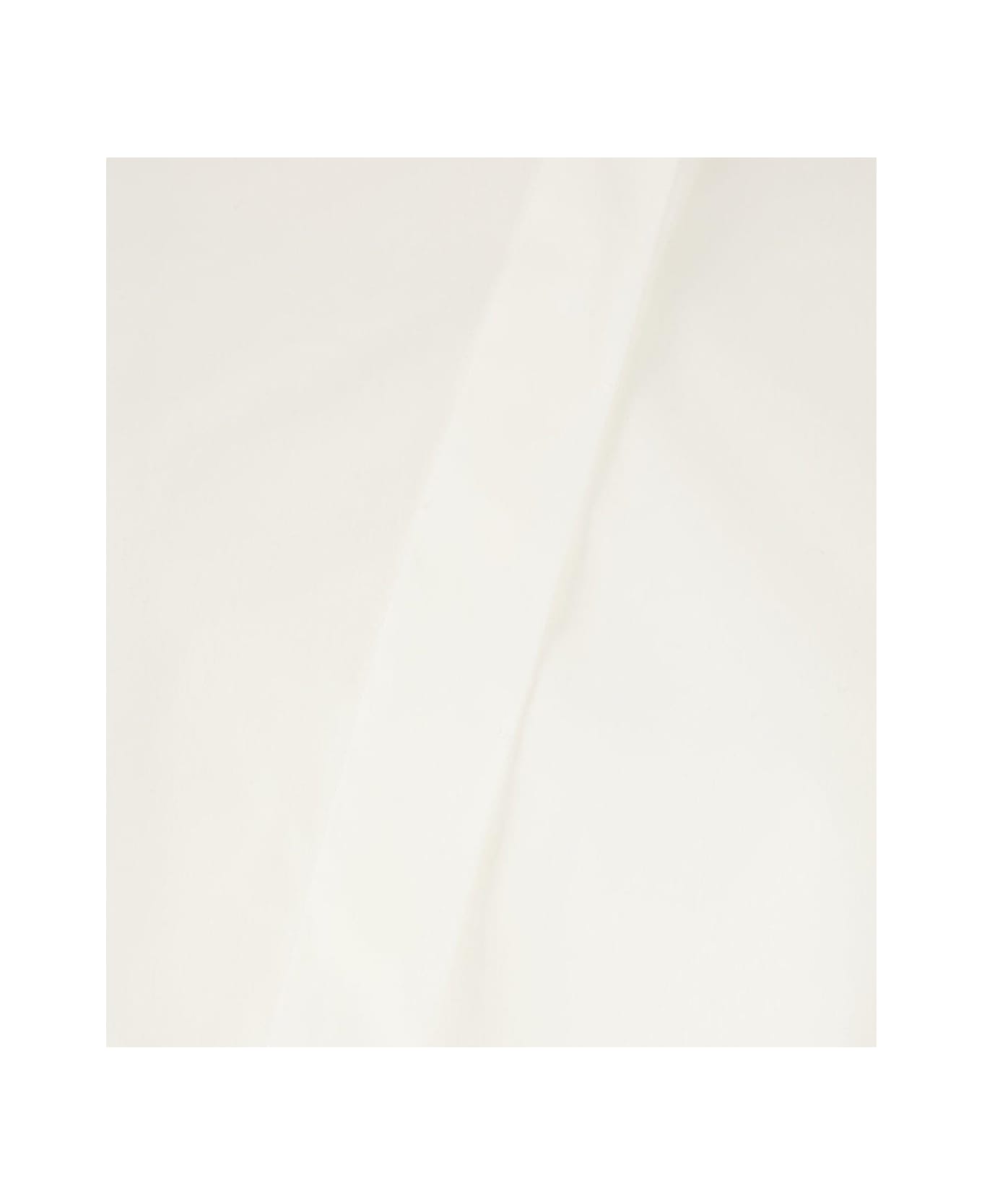 Brunello Cucinelli Monili Chain Detailed Long-sleeved Shirt - White