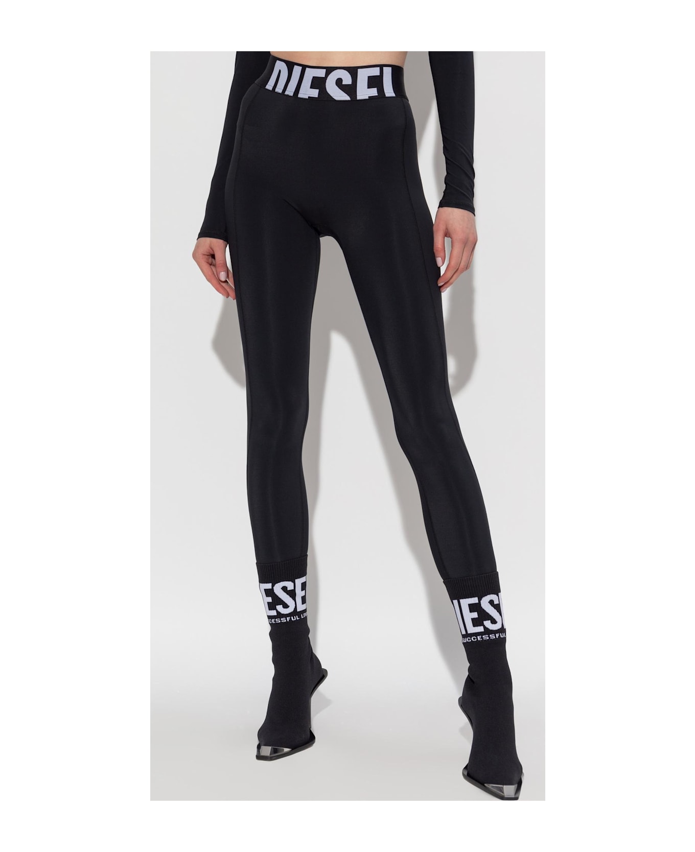 Diesel Leggings 
adeline-d-pop
 - Black
