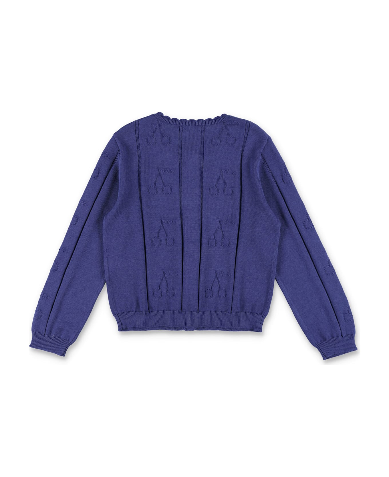 Bonpoint Kid - Cherry Cardigan - NAVY
