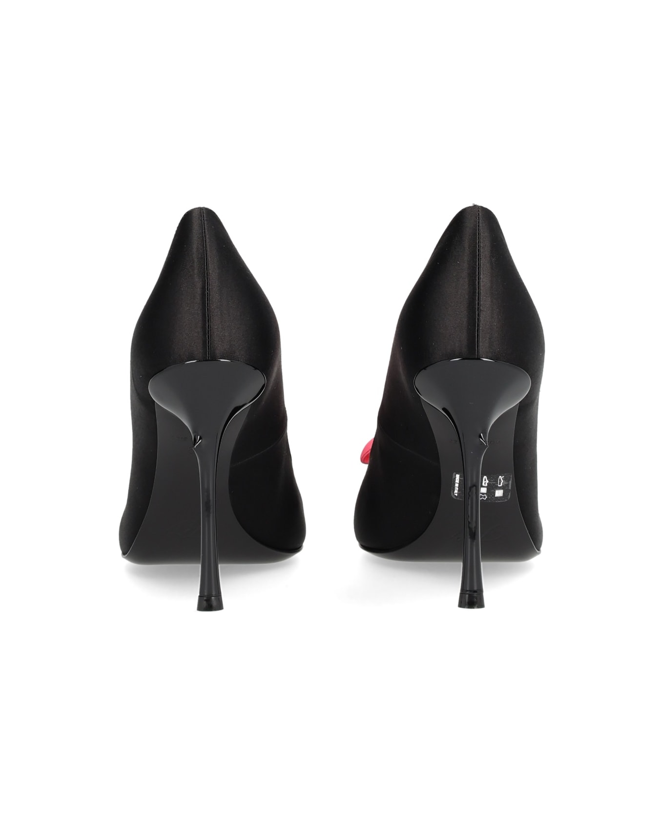 Roger Vivier Décolleté "rose Vivier" - BLACK