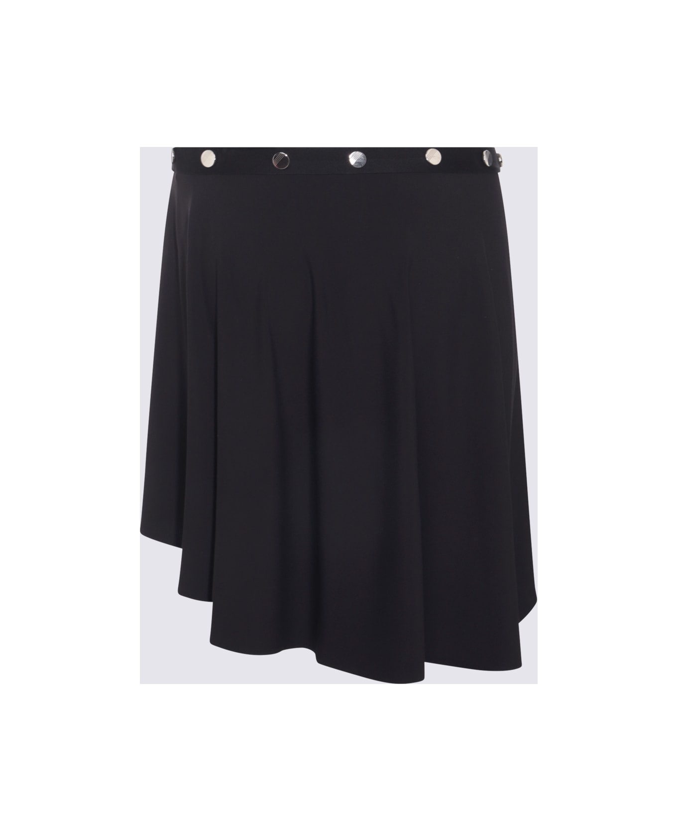 The Attico Black Mini Skirt - Black