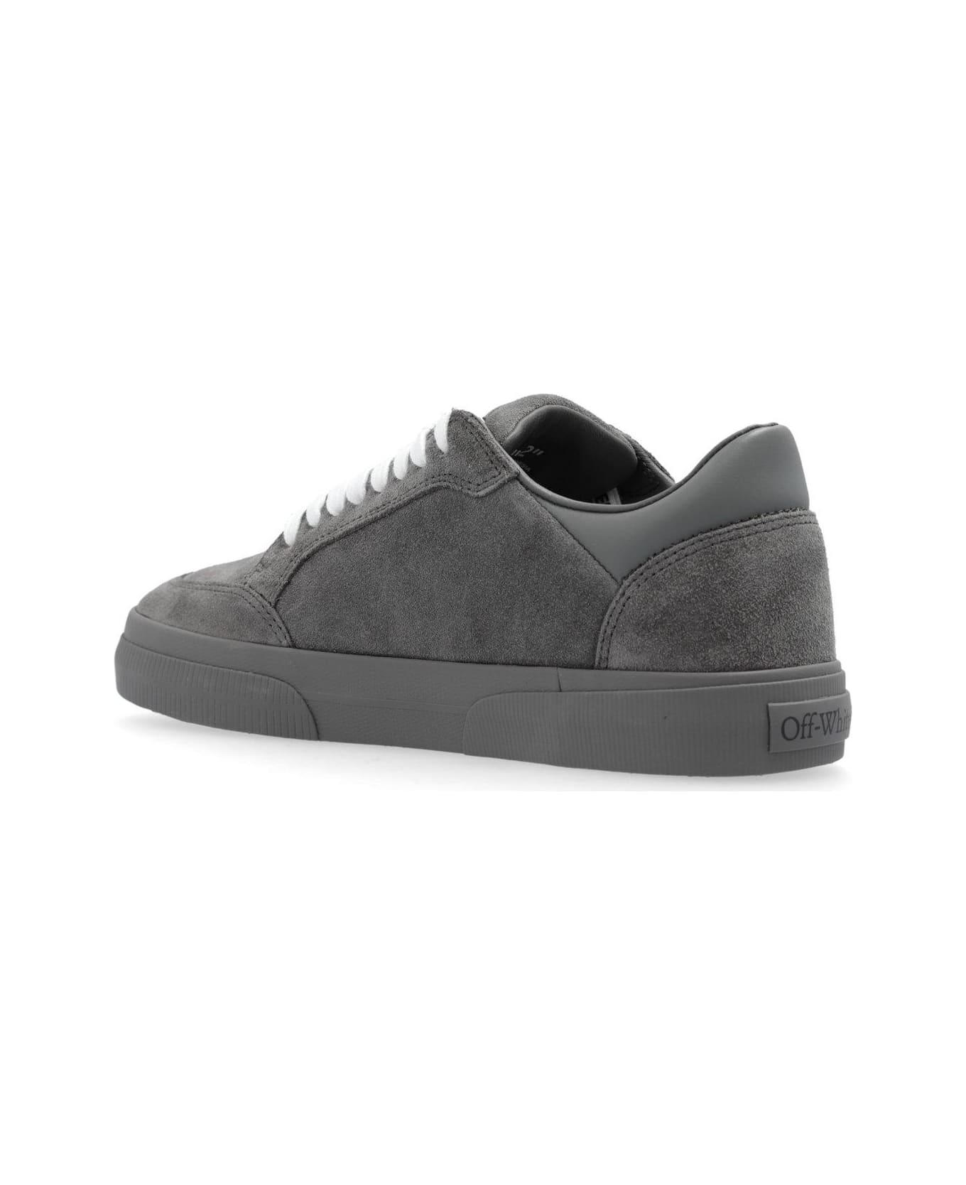 Off-White New Low Vulcanized Lace-up Sneakers - DARK GREY