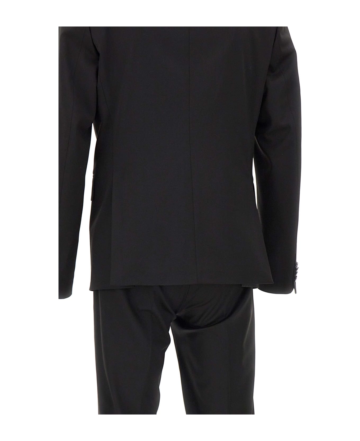 Brian Dales "ga87" Suit Two-piece Cool Wool - BLACK