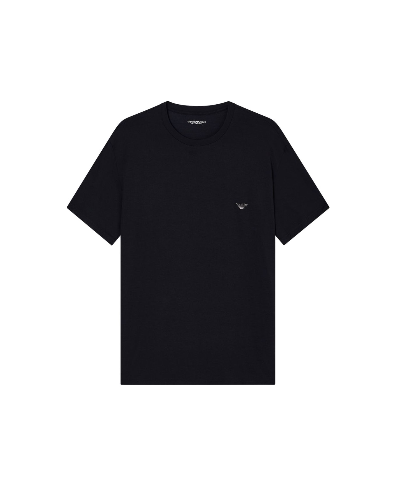 Emporio Armani Logo T-shirt - Black