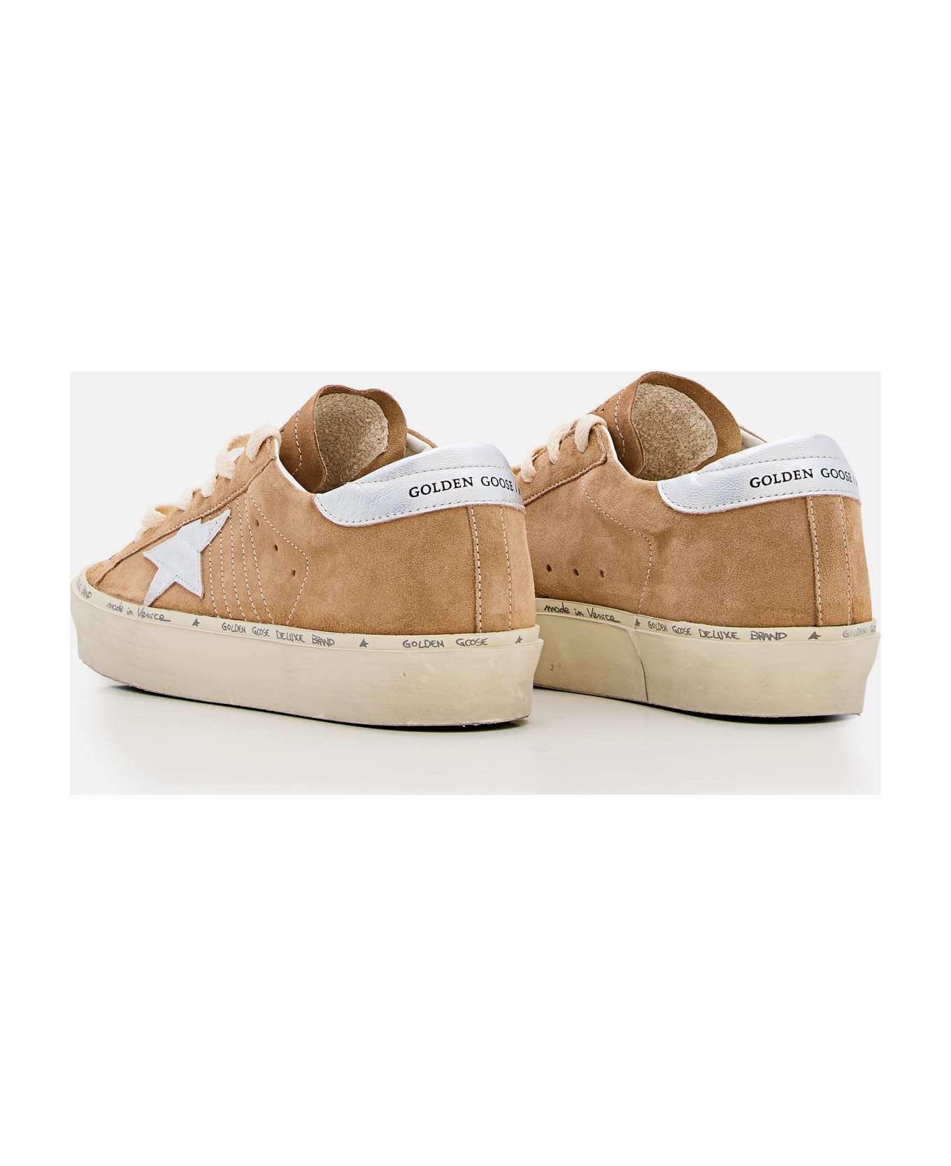 Golden Goose Hi Star Suede Sneakers - Brown