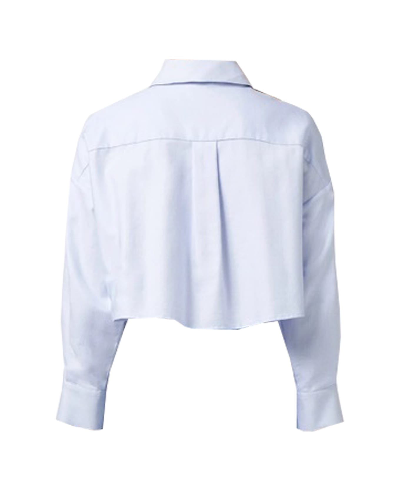 Elisabetta Franchi Long Sleeve Shirt - Light blue シャツ