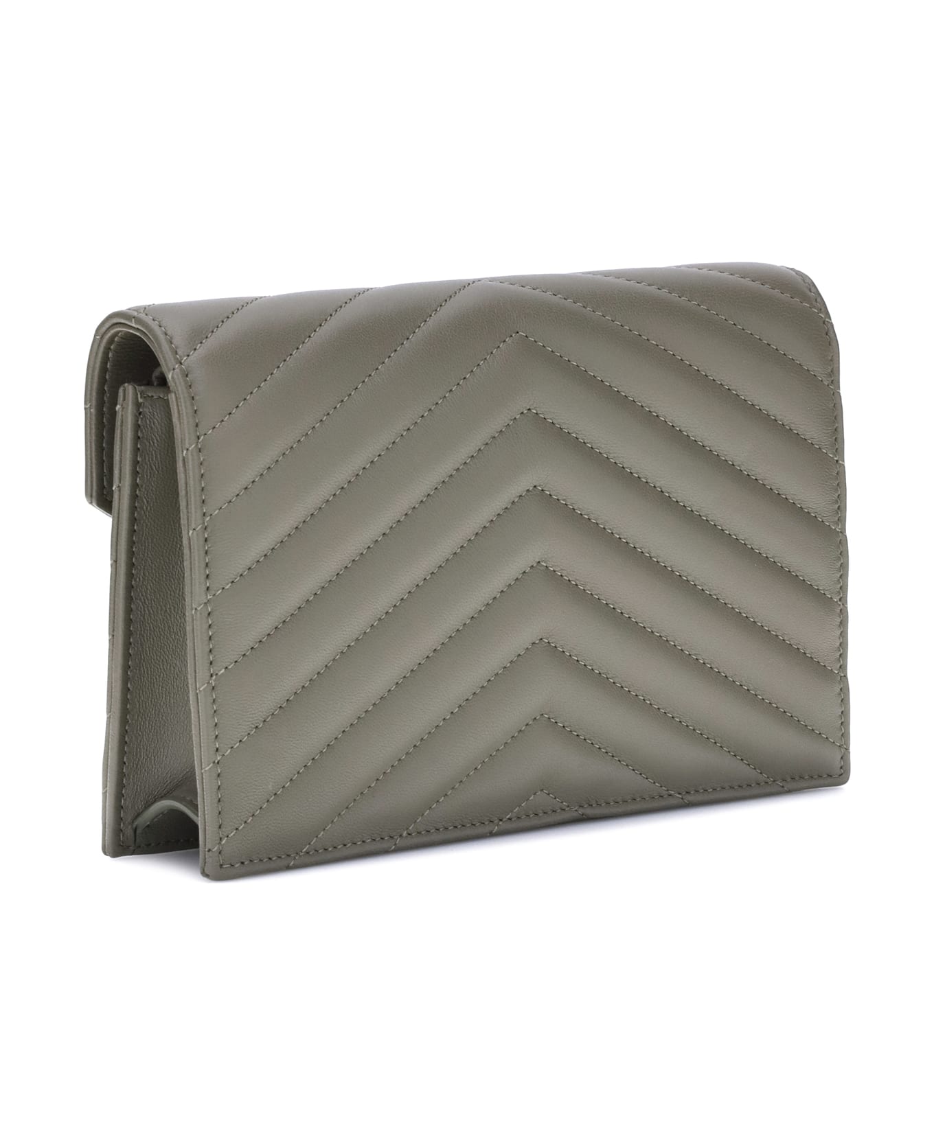 Saint Laurent Wallet With Shoulder Strap