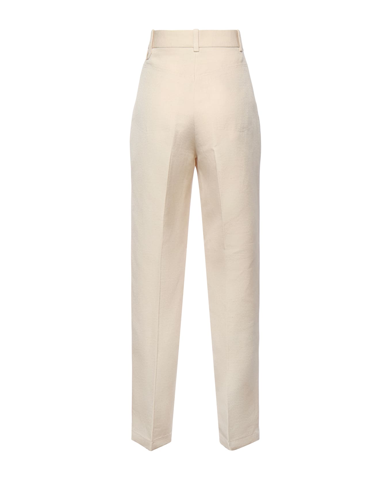 Jacquemus Le Pantalon Norma Trousers - Beige