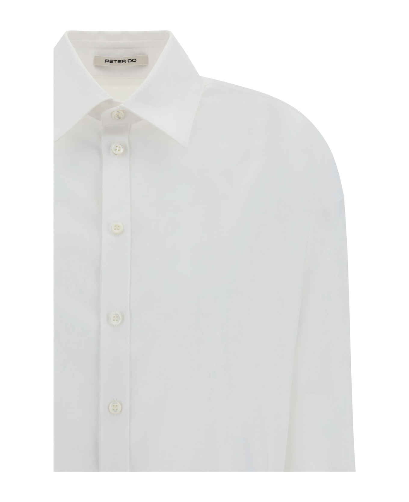 Peter Do Wrap Shirt - Off White