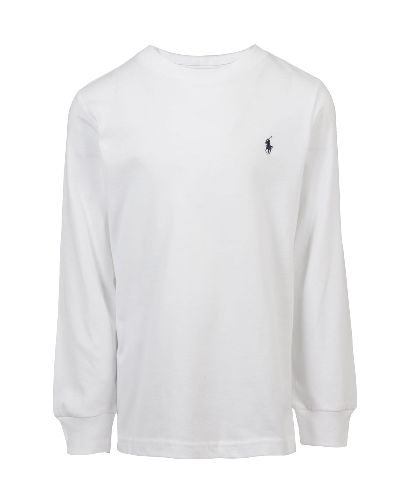 Polo Ralph Lauren Manica Lunga - White