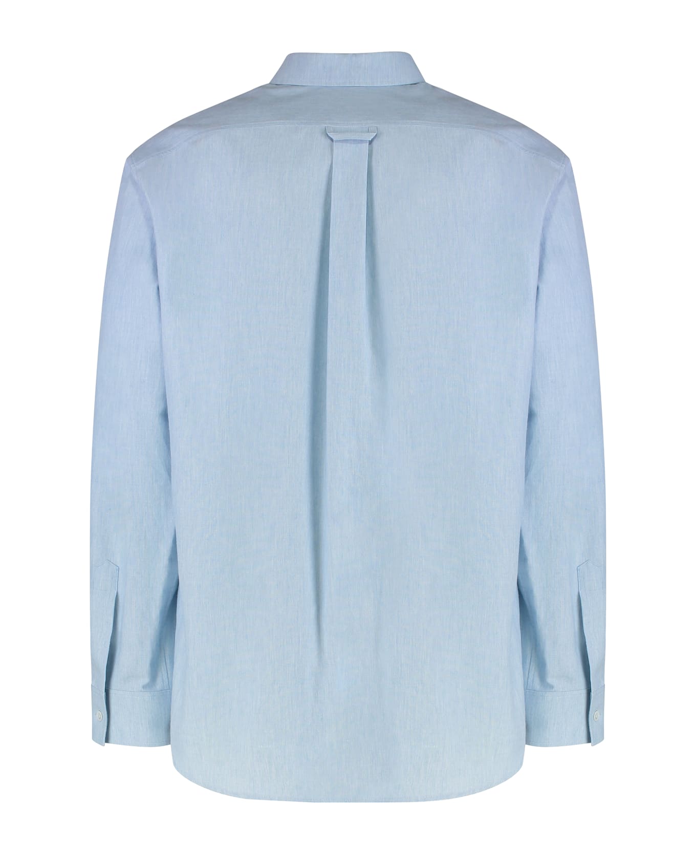 Celine Loose Cotton Chambray Shirt - Light Blue