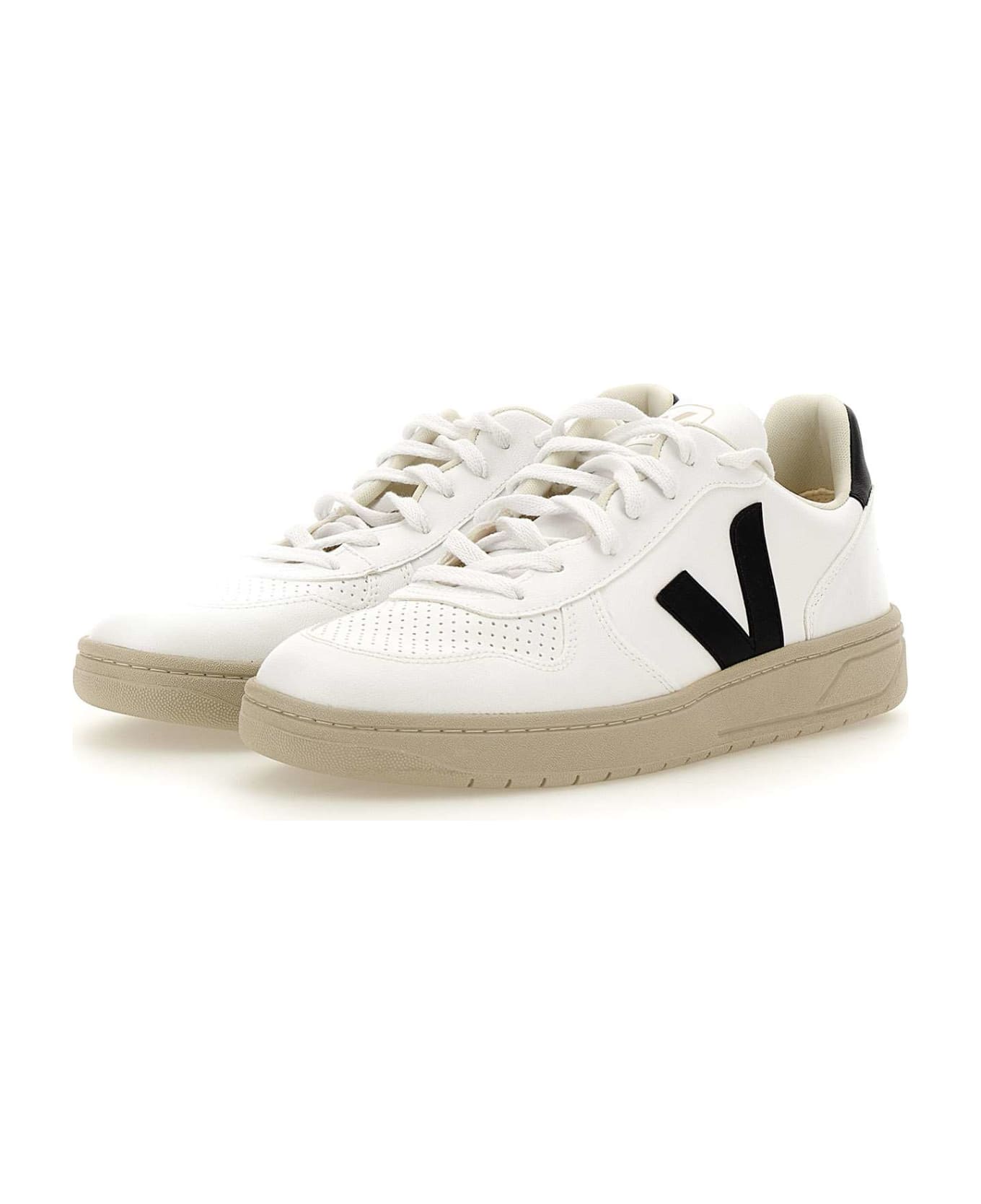 Veja "v-10 Cwl" Sneakers - WHITE-BLACK スニーカー