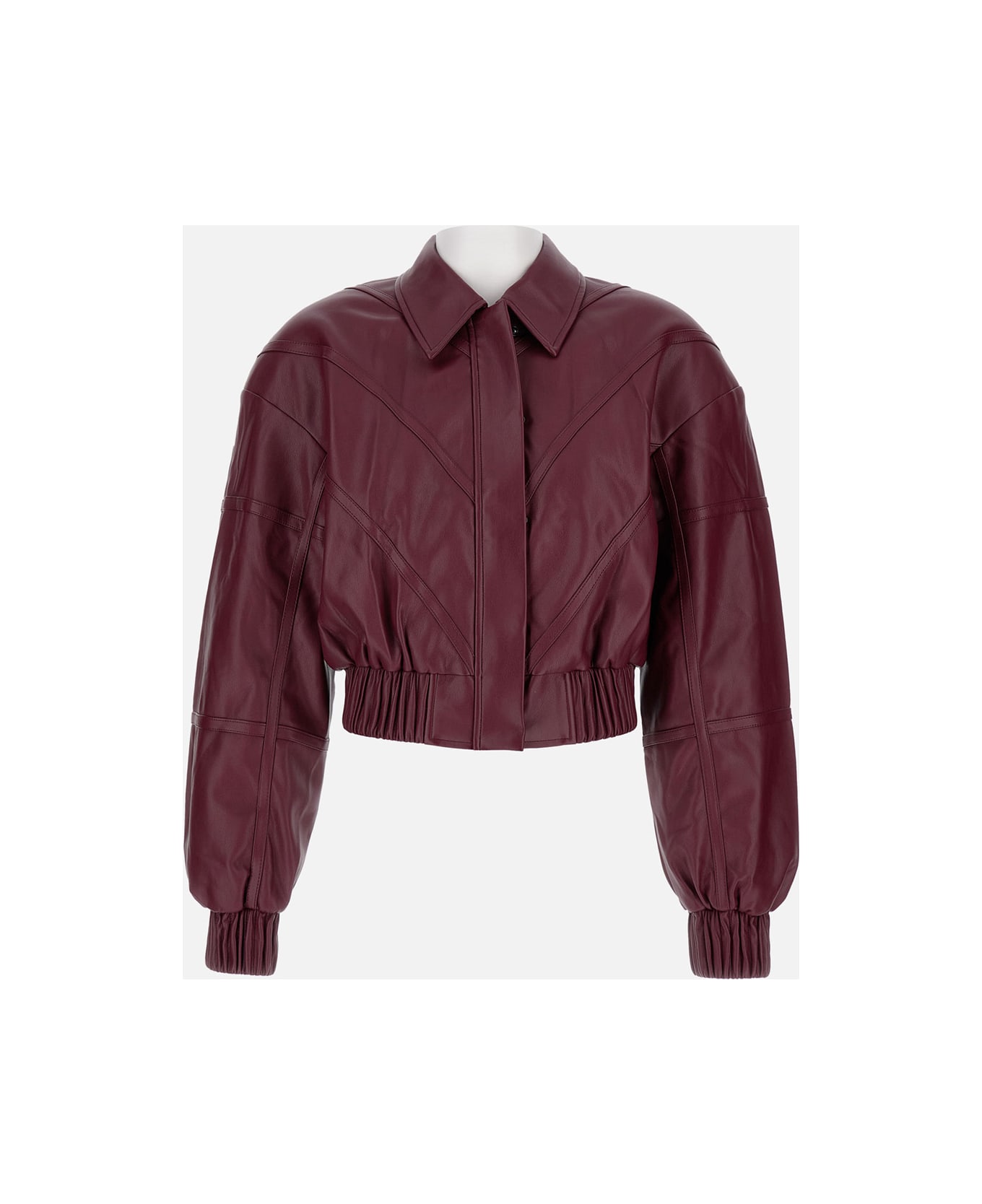 Rotate by Birger Christensen Bomber Jacket - Red