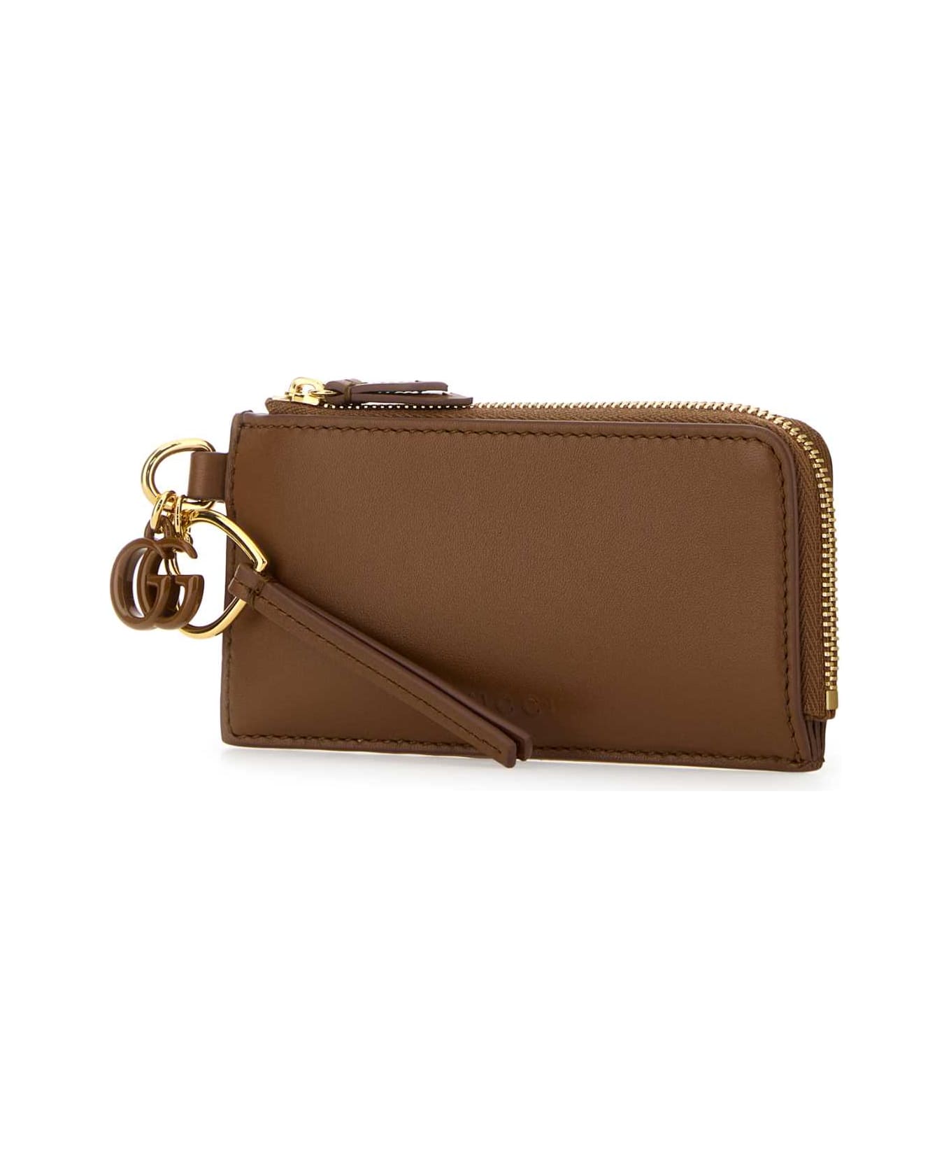 Gucci Caramel Leather Card Holder - SUNDIALSUNDIAL