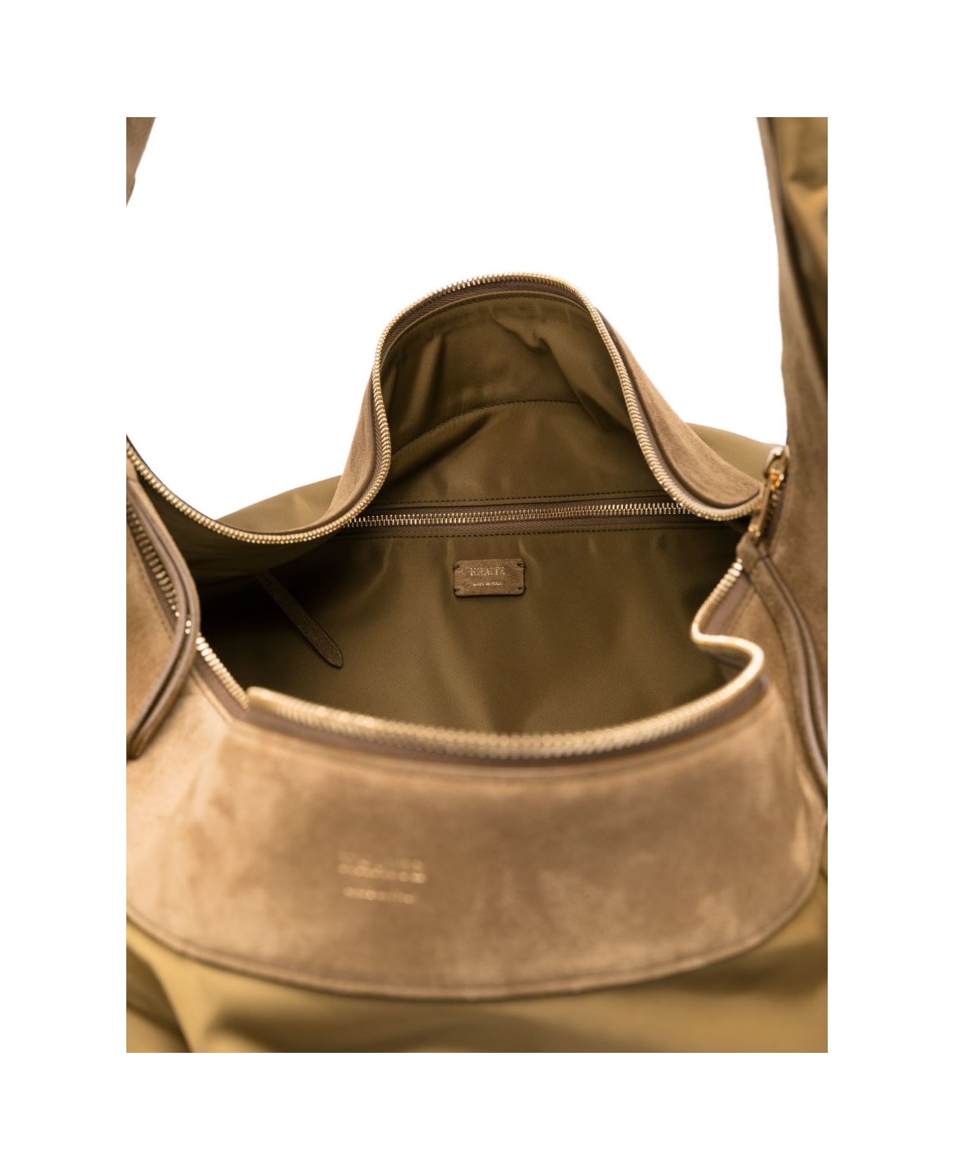 Khaite Olivia Sport Xl Nylon Hobo Bag - Ochre ショルダーバッグ