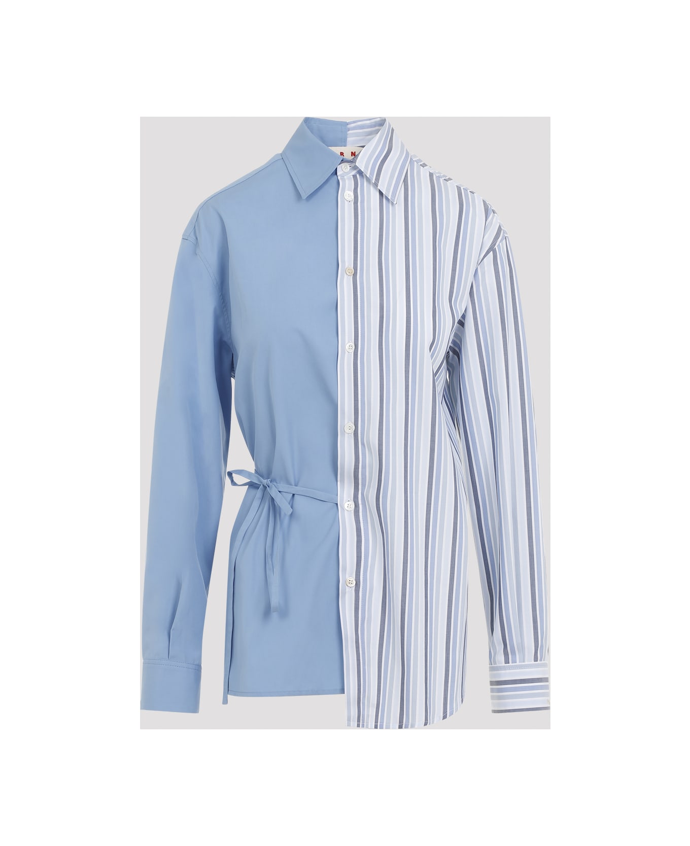 Marni Cotton Shirt - Lake