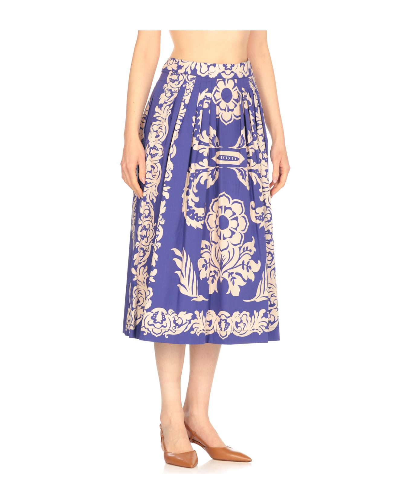 Etro Paisley Skirt - Blue