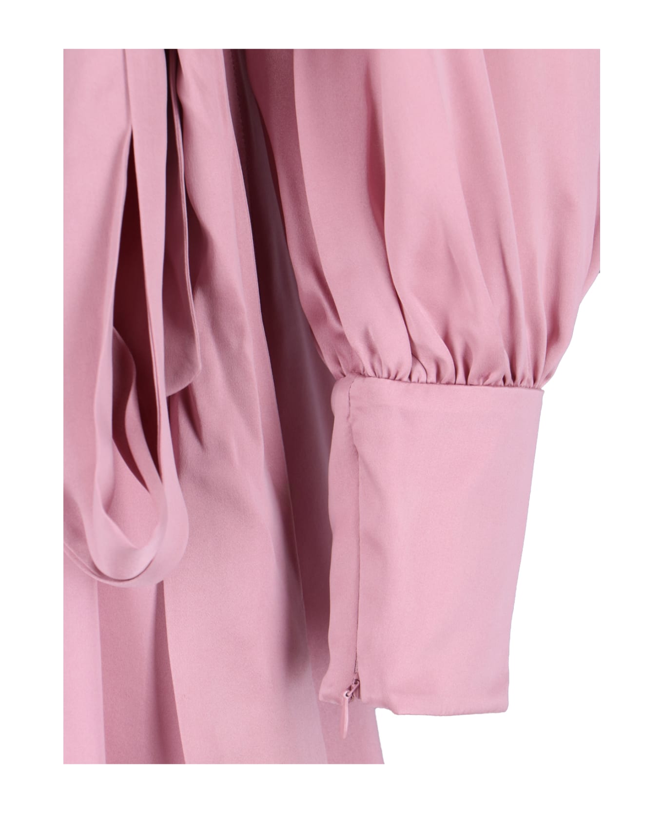 Zimmermann Asymmetrical Midi Dress - Pink