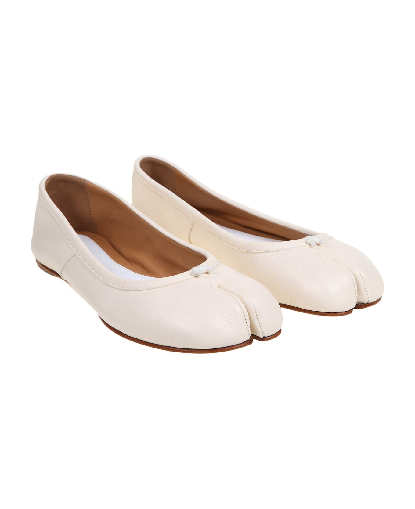 Maison Margiela Tabi Ballerinas - Milk